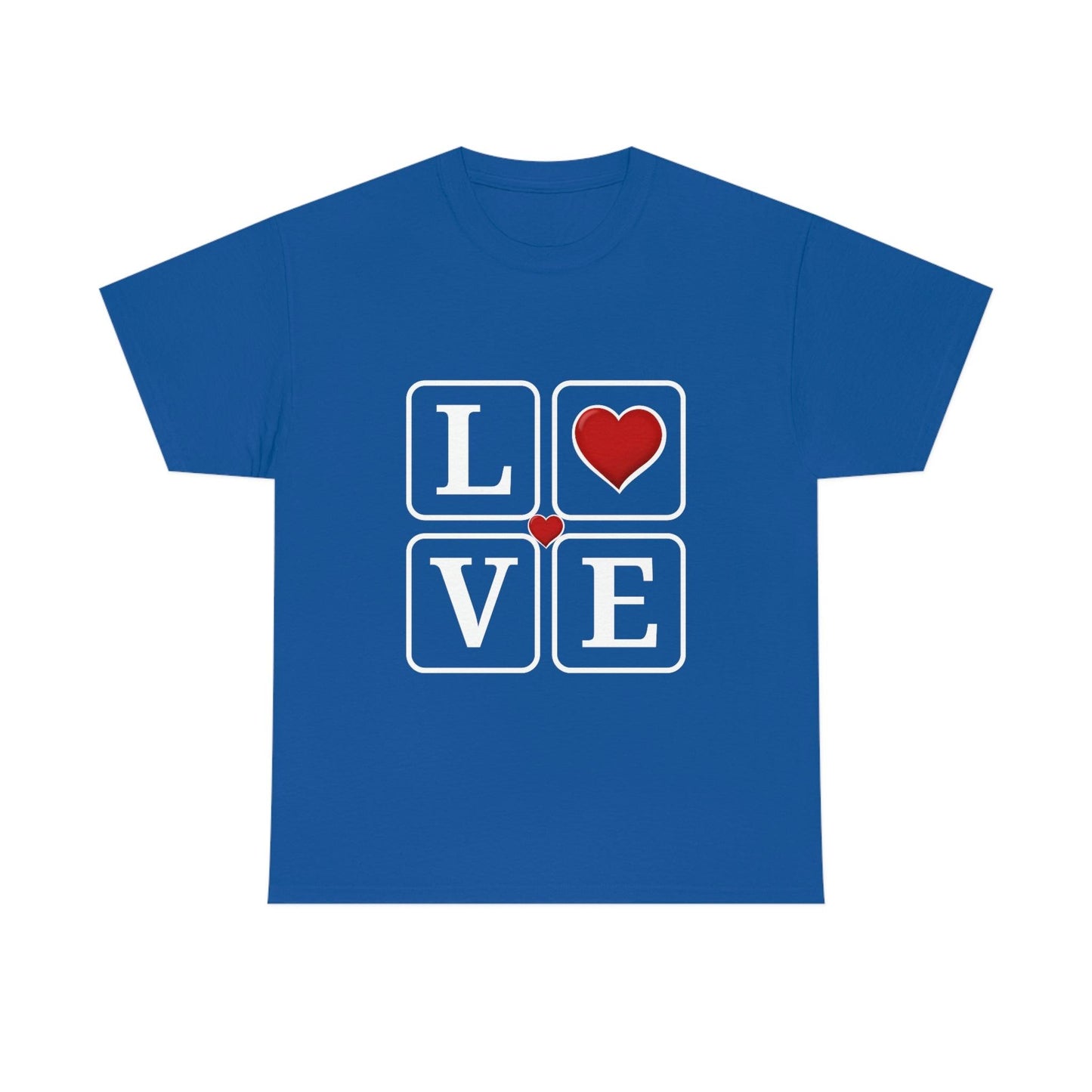 Love square Hearts Shirt, Great Gift for Valentine's day, birthday, engagement, anniversary and many more