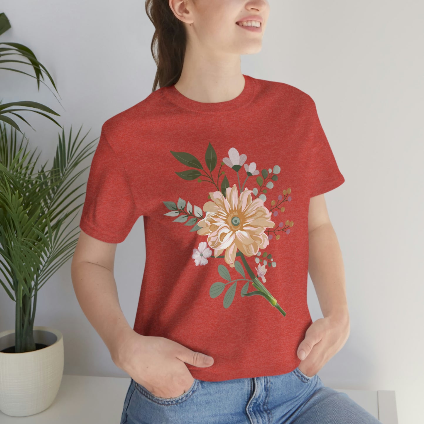 Cute Flower T-shirt - Nature lover Shirt - Cute Flower lover shirt