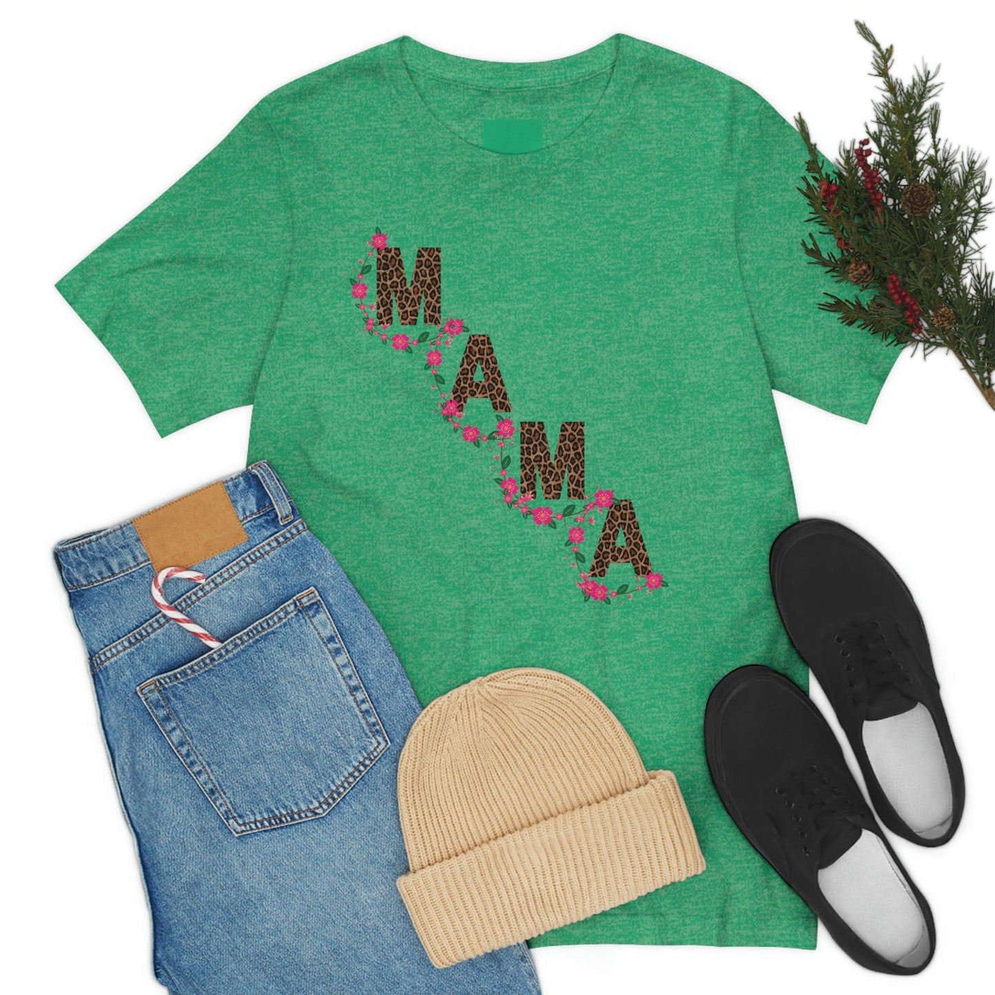 Leopard print Mama shirt - Leopard Mama Shirt mothers day shirt new mom shirt - Giftsmojo