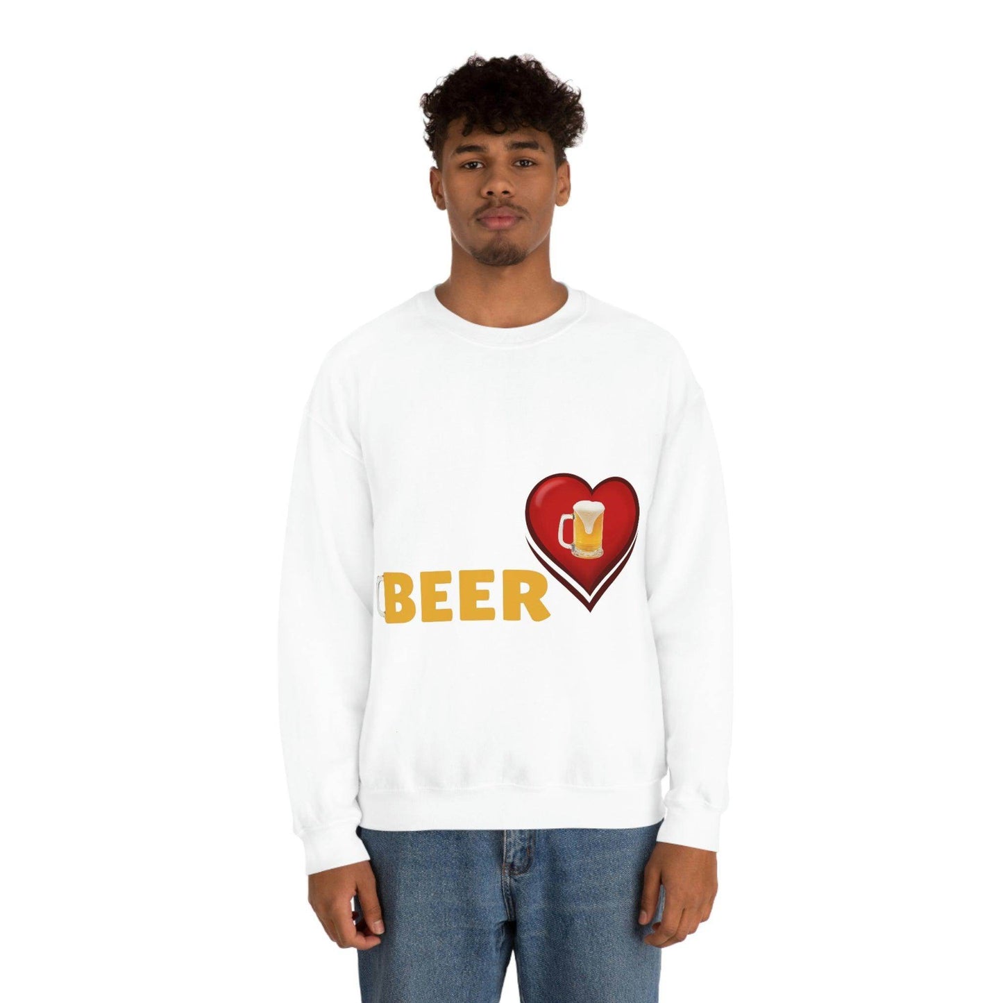 All I want for Valentine's is Beer Sweatshirt - Giftsmojo