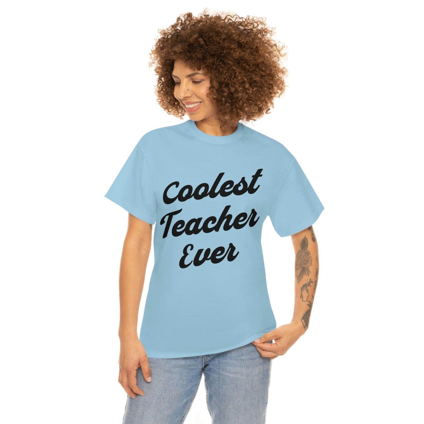 Coolest Teacher Ever T-Shirt - Teacher appreciation - gift for teachers - Giftsmojo
