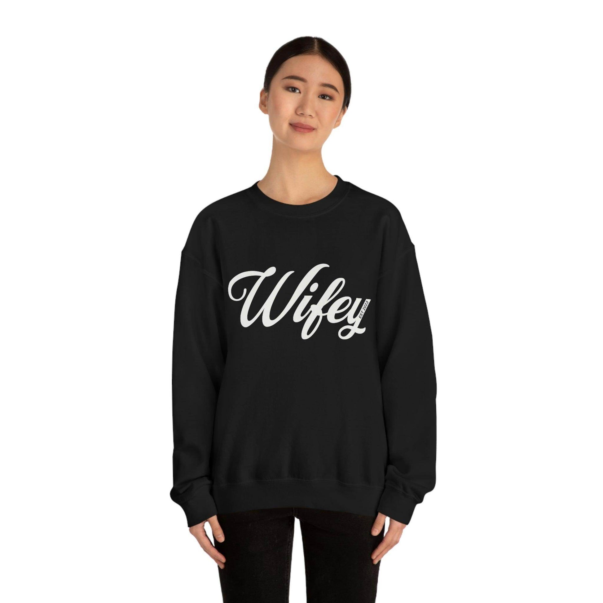 Wifey Sweatshirt - Giftsmojo