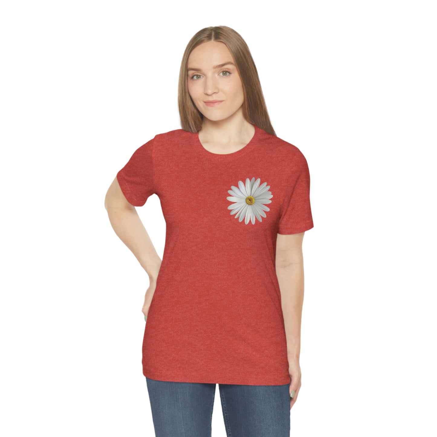 Daisy Shirt Floral Shirt Gift, Boho Shirt, Birth Month Flower, Gift For Mom, Daisy Women Shirt Flower Tee Summer Shirt,