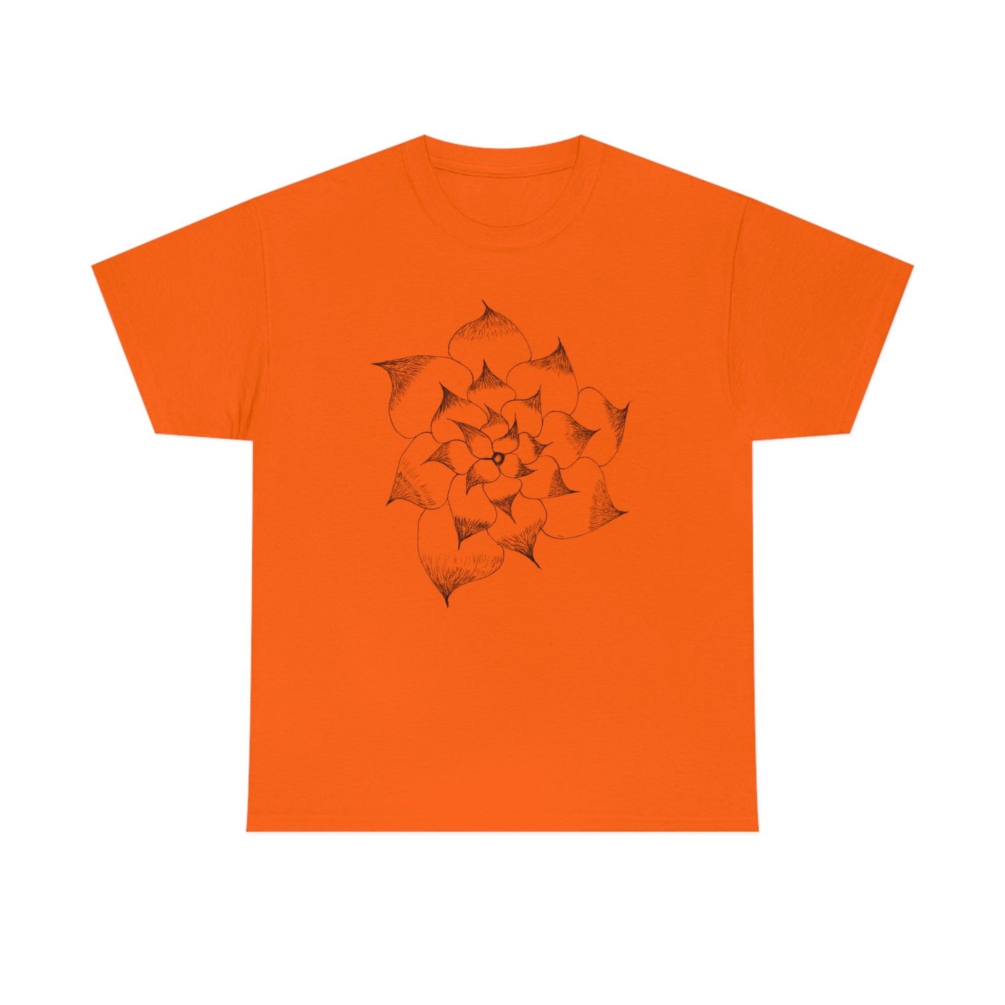 Flower Tee, custom designed tee, flower t-shirt, floral graphic tee - Giftsmojo
