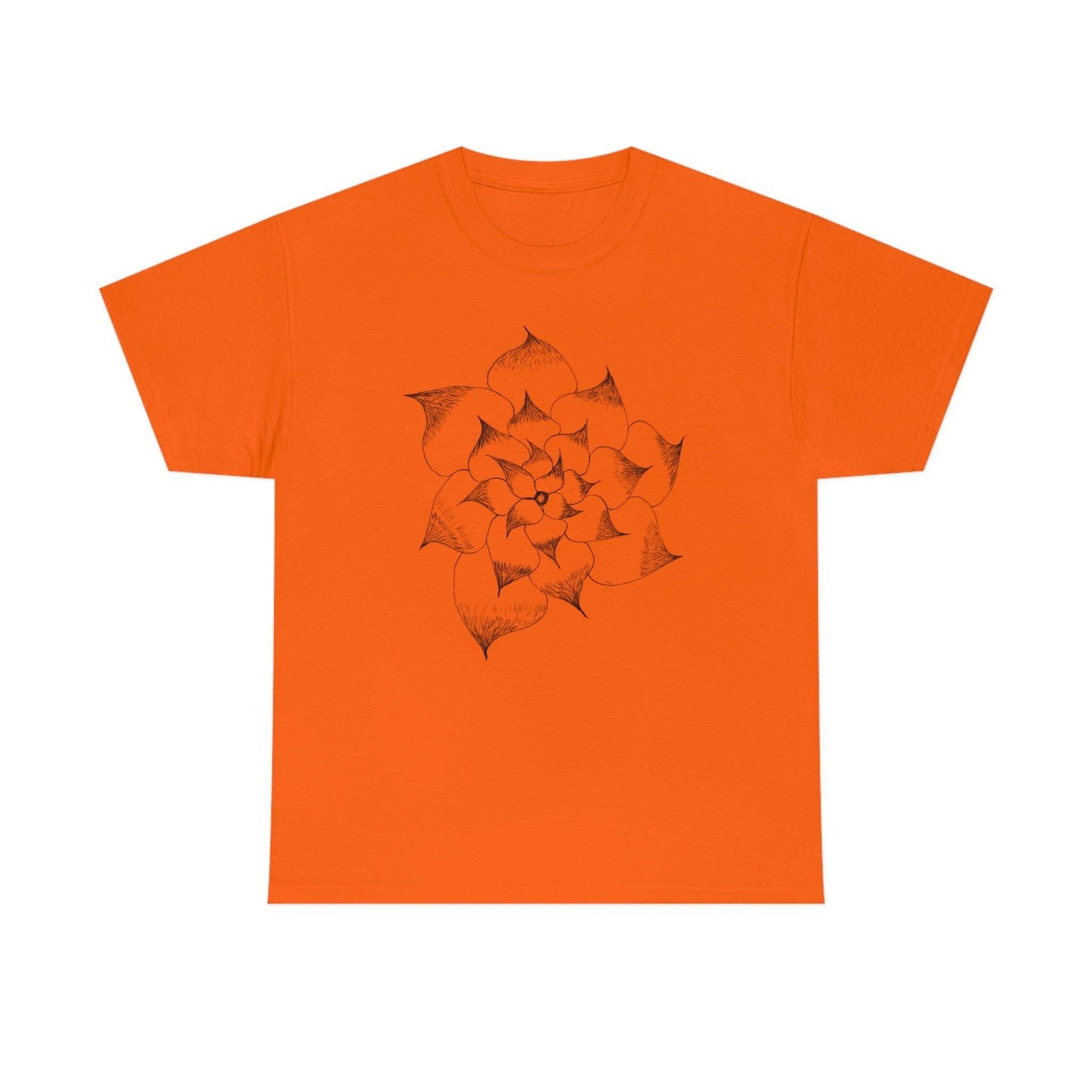 Flower Tee, custom designed tee, flower t-shirt, floral graphic tee - Giftsmojo