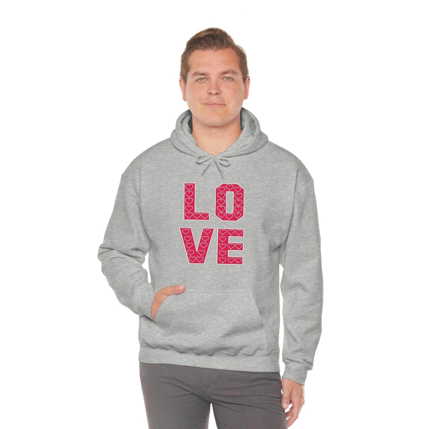 Love Hooded sweatshirt - Giftsmojo