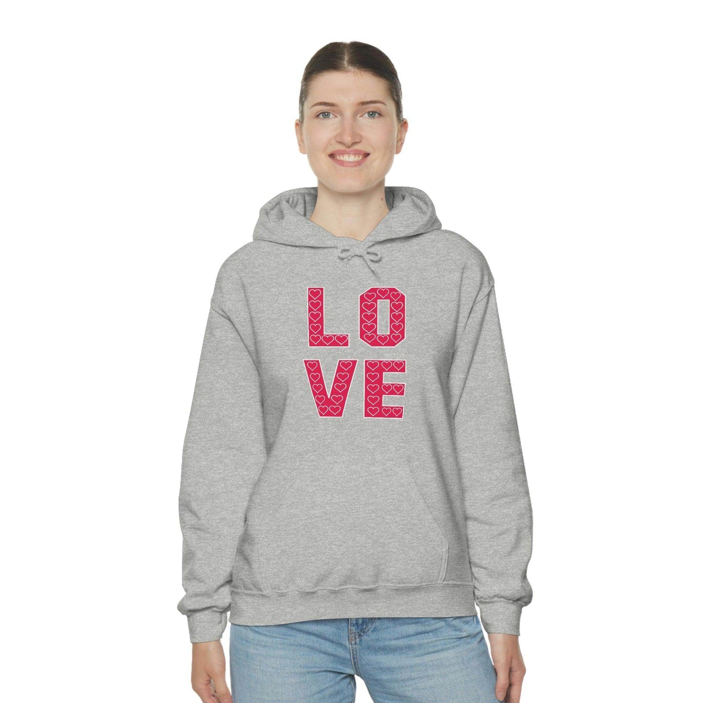 Love Hooded sweatshirt - Giftsmojo