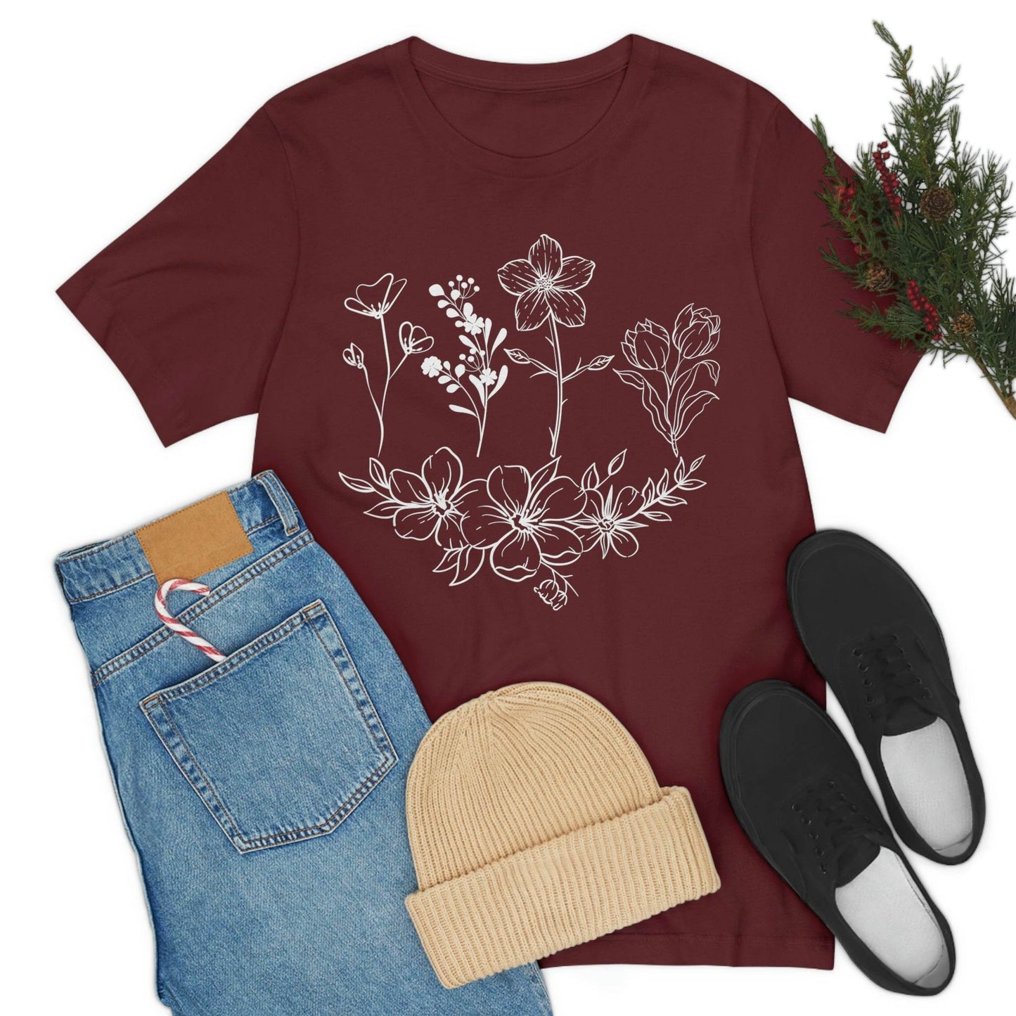 Flower Tshirt - Nature lover Shirt - Giftsmojo