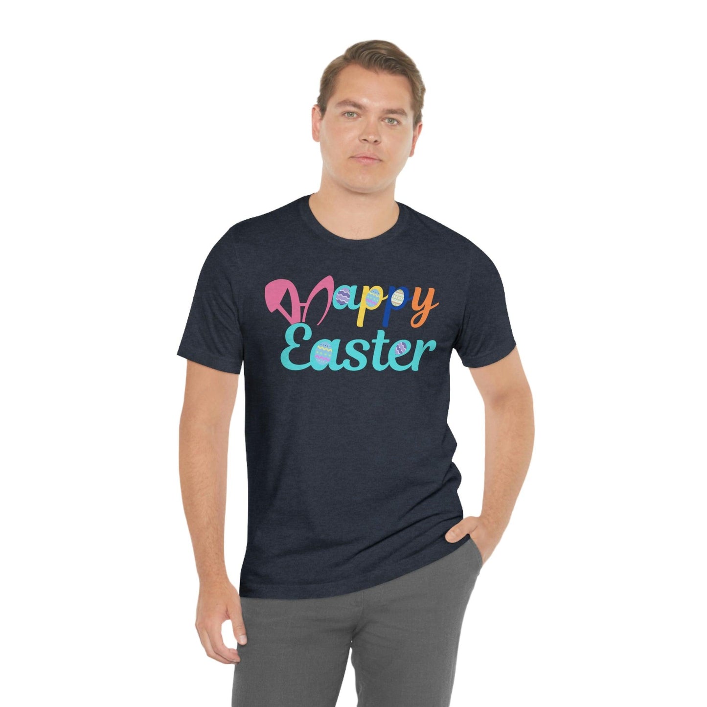 Happy Easter T-shirt, Easter gift for adults, easter shirts