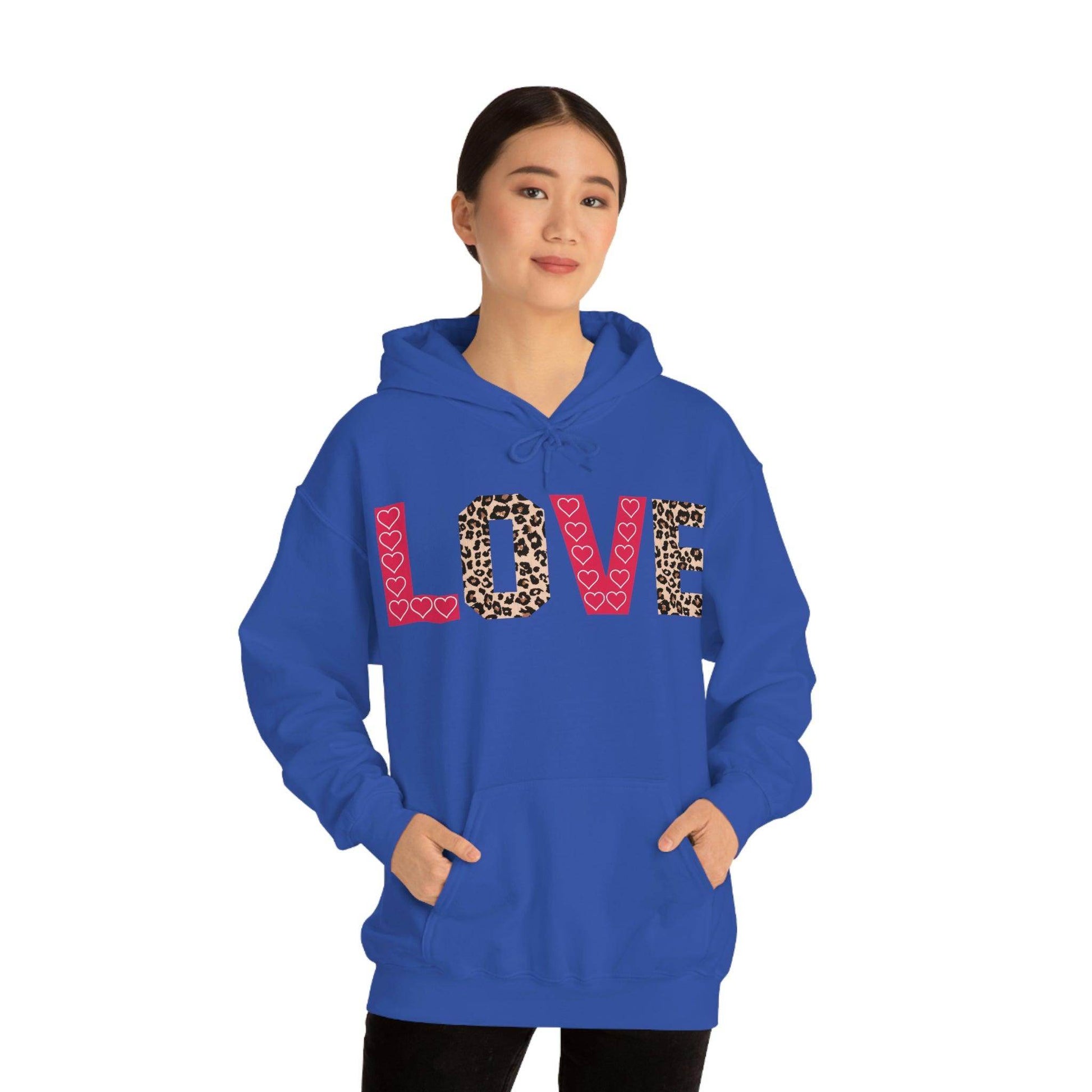 Love Hooded Sweatshirt - Giftsmojo