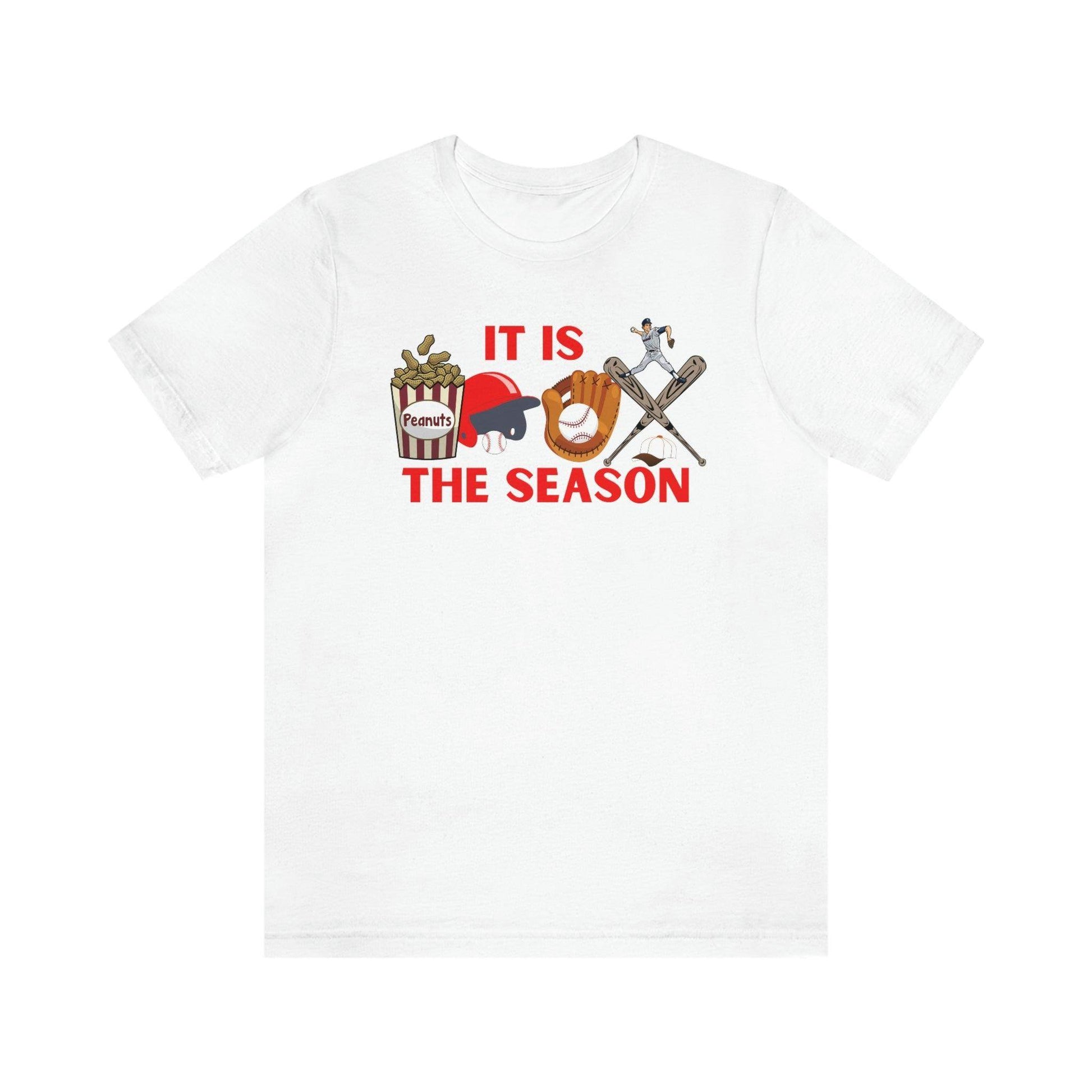 It is the season Baseball shirt baseball tee baseball tshirt - Sport shirt Baseball Mom shirt Baseball Mama shirt gift for him gameday shirt - Giftsmojo