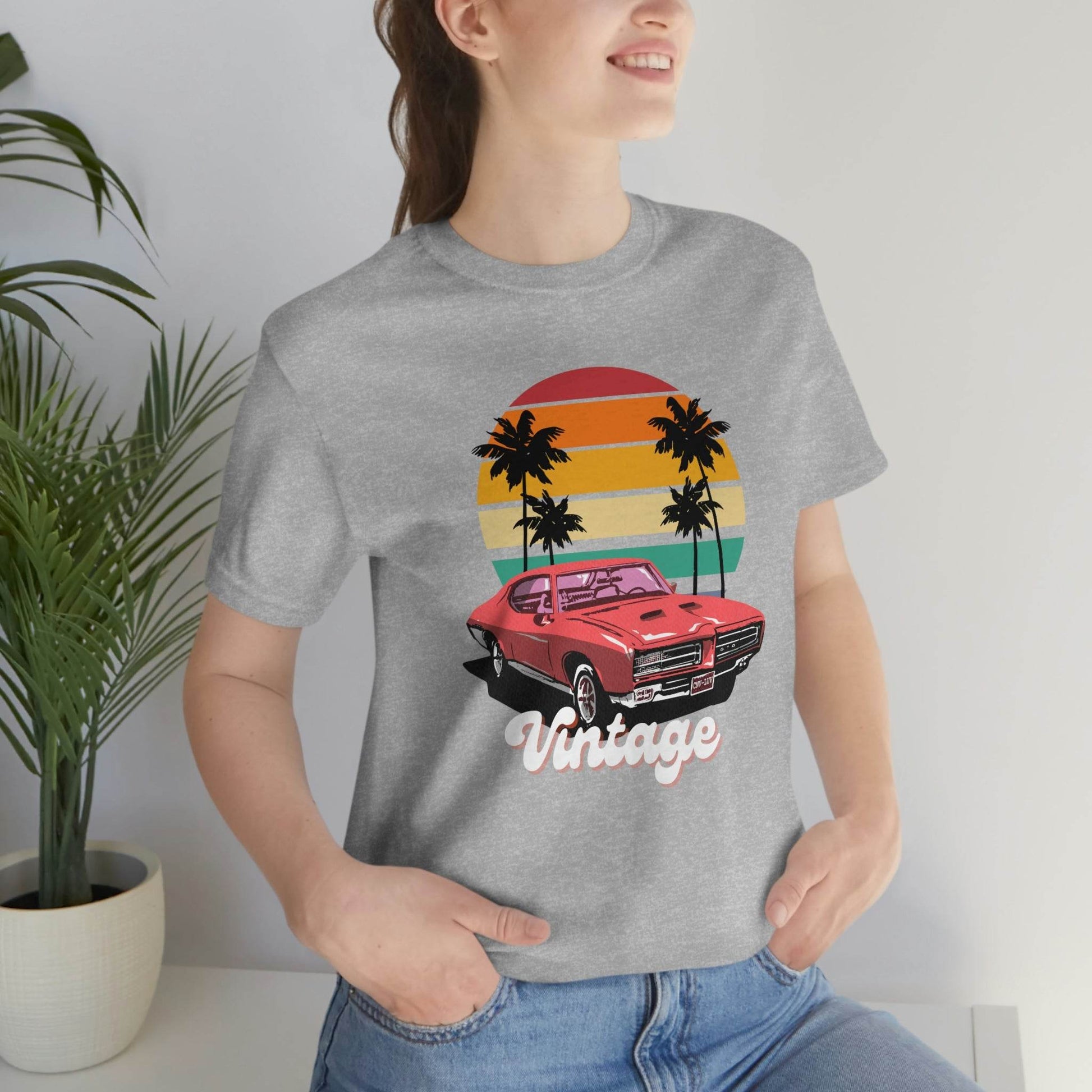 Vintage car tshirt - Vintage car shirt classic car shirt muscle car shirt, car shirt, gifts for car lovers, - Giftsmojo