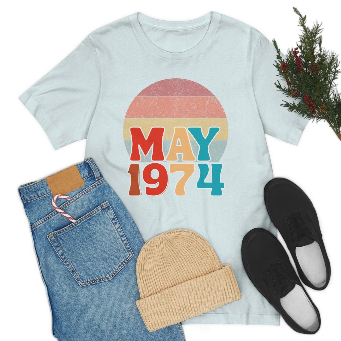 49th Birthday Shirt, 1974 Shirt, 49th Birthday Tee, Vintage 1974 Shirt, 49th Birthday Gifts, 1974 Birthday Shirt, 49th Birthday Gift - Giftsmojo