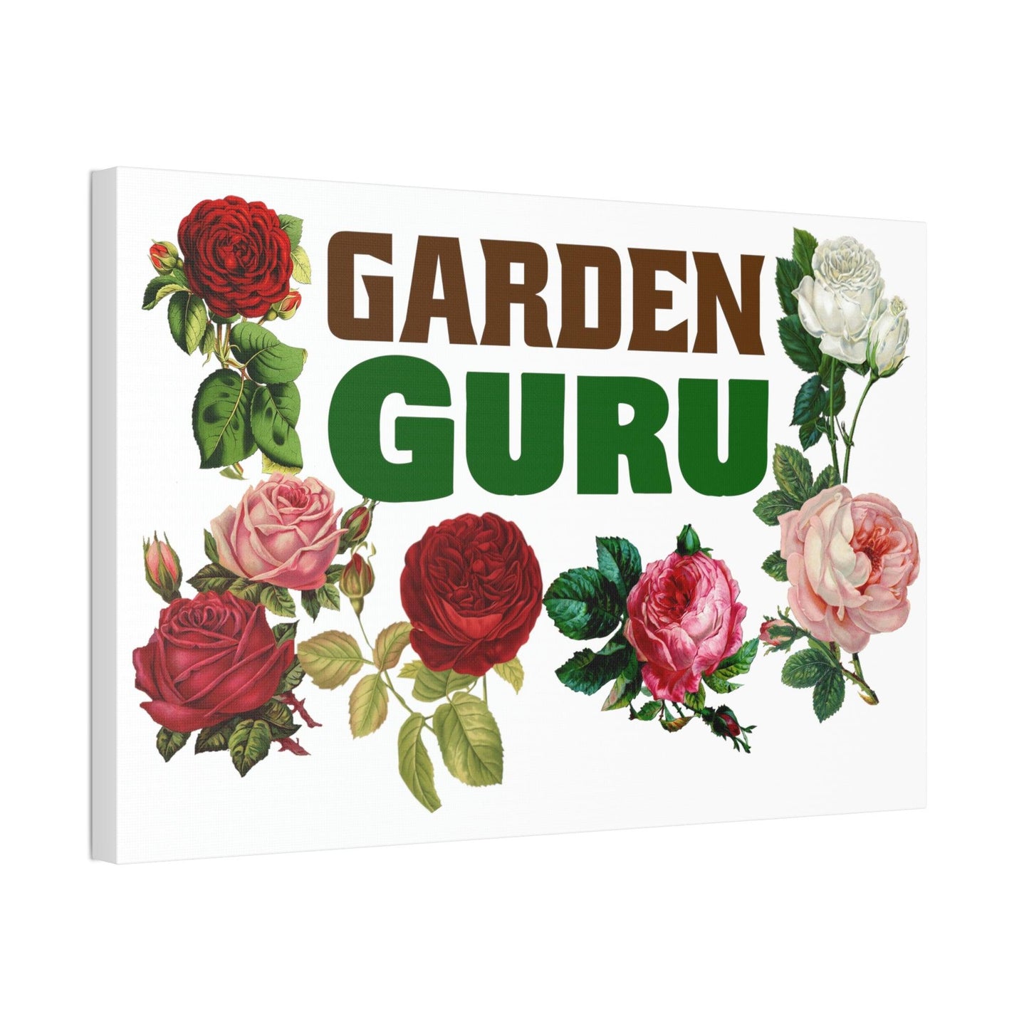 Garden Guru Canvas - Garden wall arts, gift for garden lovers - Giftsmojo
