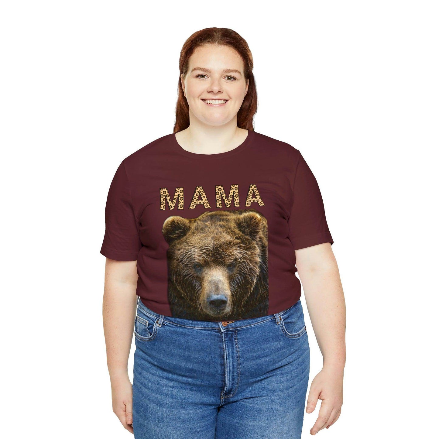 Mothers day shirt | Leopard Print Mama Bear Shirt | Mama Bear Tshirt, Funny mom shirt | best mom shirt | Momma Bear, Mama Bear Gift, Animal Nature Lover Shirt - Giftsmojo