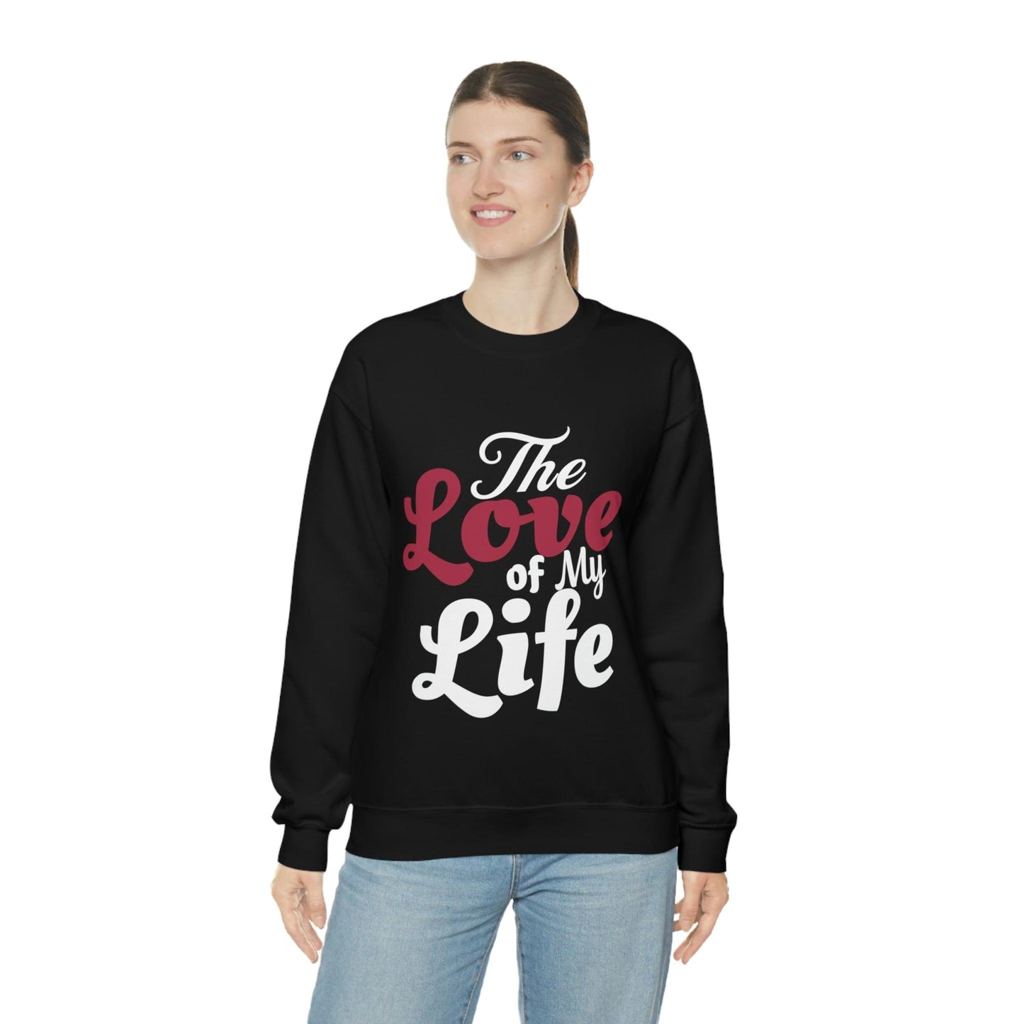 Love Sweatshirt, Love Shirt, Gift For Fiance, Newlywed Gift, Gift For Wife, Engagement Shirt,The Love of My Life, Valentine's day gift