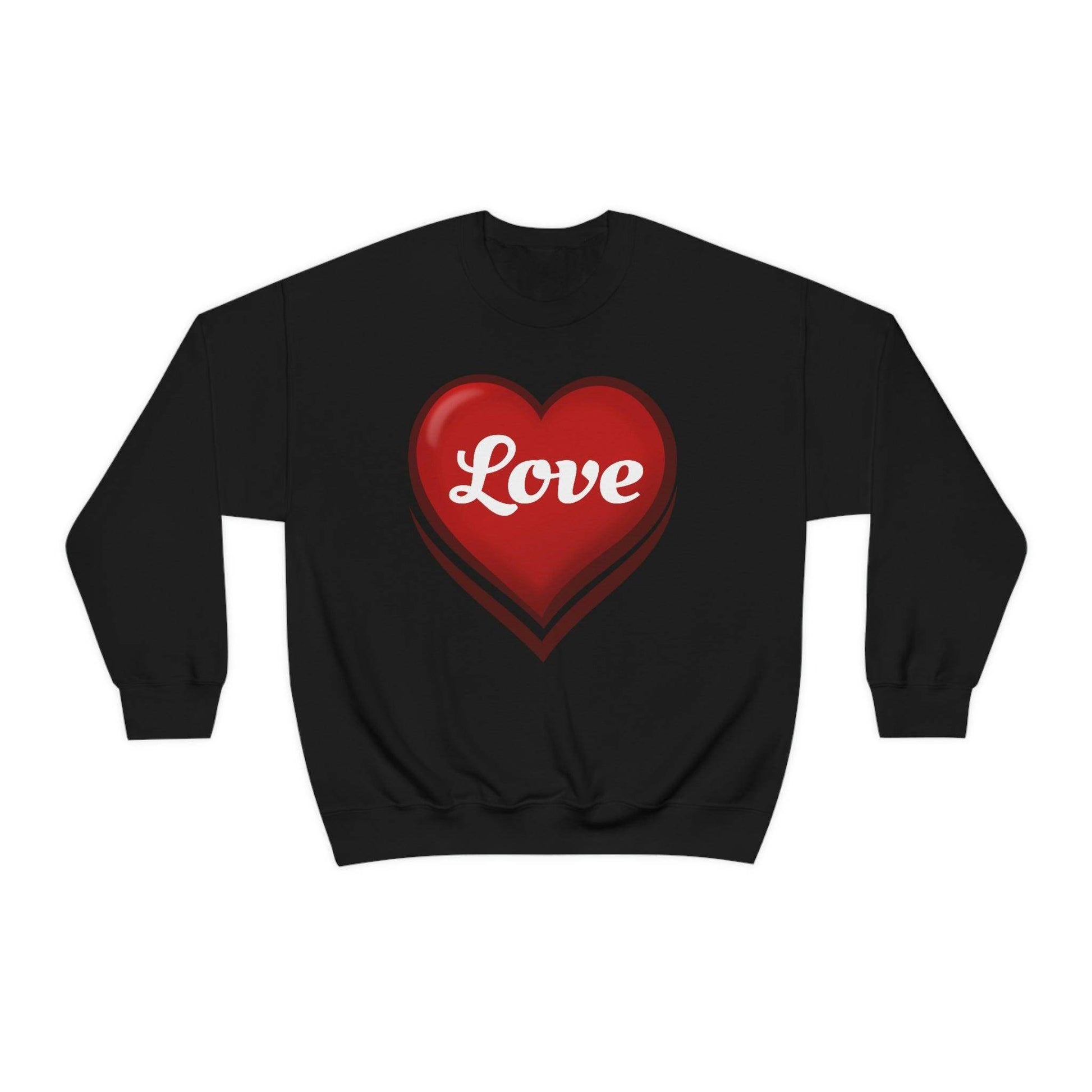 Love Sweatshirt, Valentine's Gift, - Giftsmojo