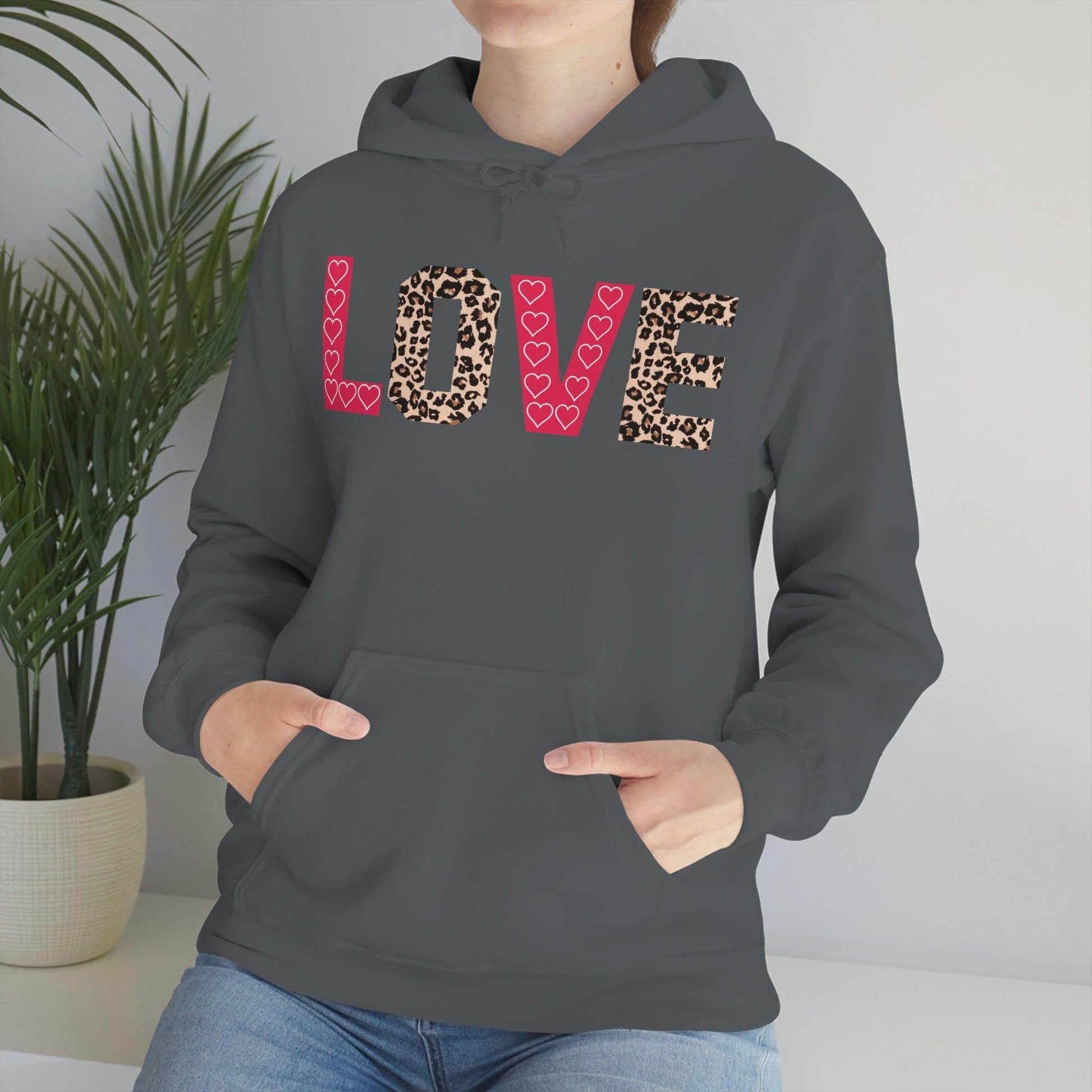 Love Hooded Sweatshirt - Giftsmojo