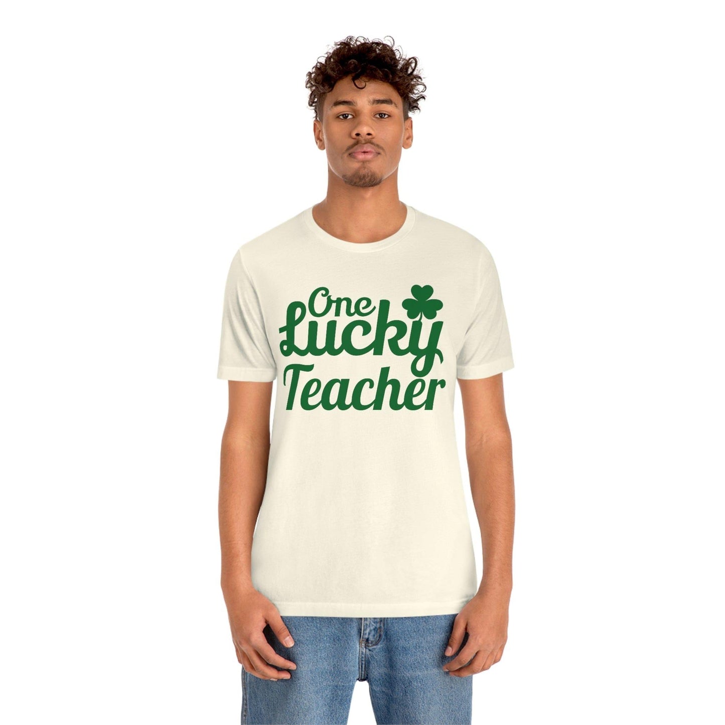 One Lucky Teacher Shirt feeling Lucky St Patrick's Day shirt - Funny St Paddy's day Funny Shirt - Giftsmojo