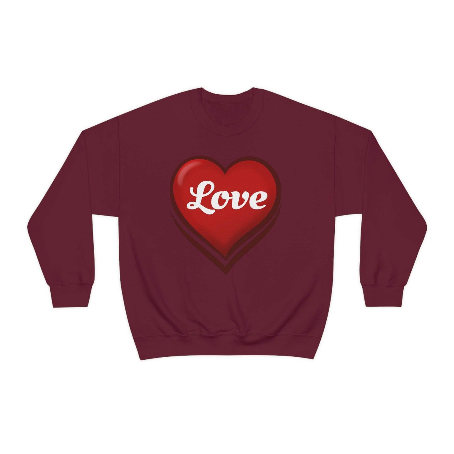 Love Sweatshirt, Valentine's Gift, - Giftsmojo