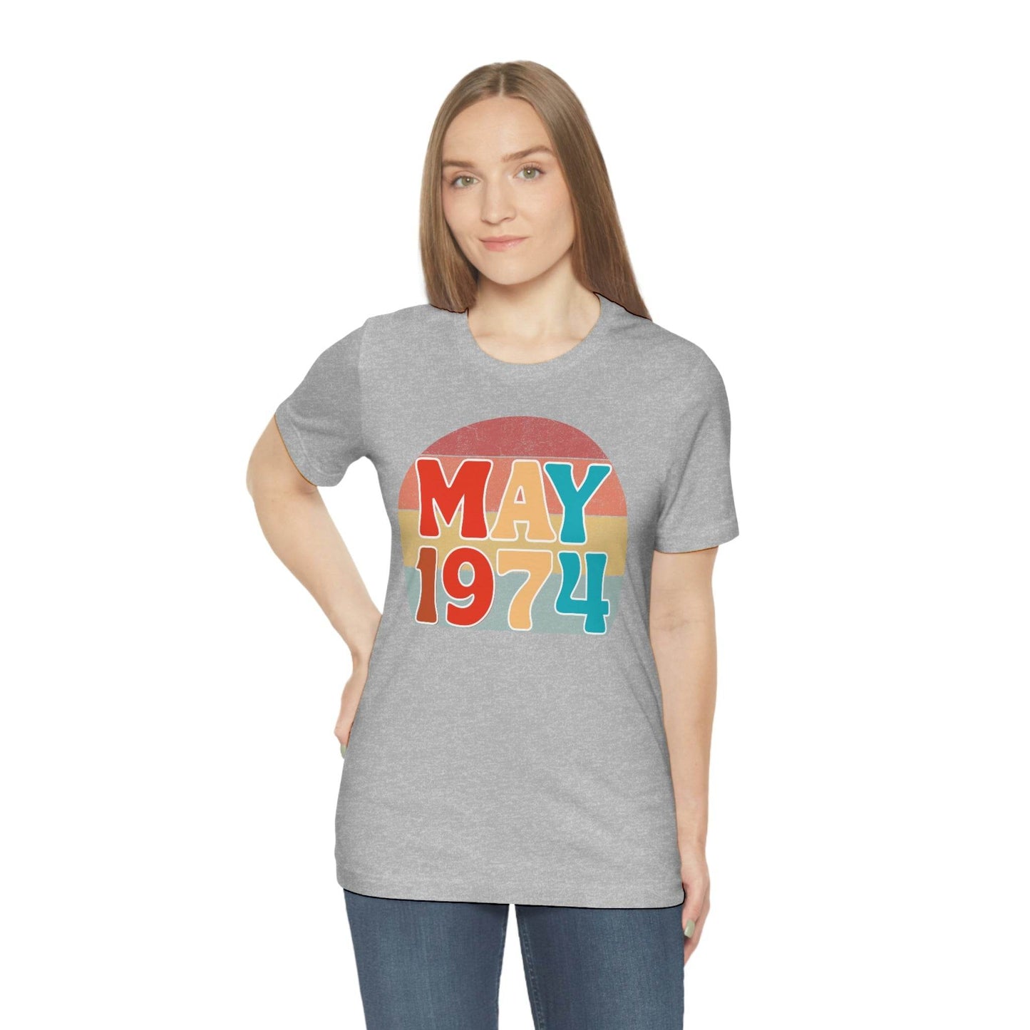 49th Birthday Shirt, 1974 Shirt, 49th Birthday Tee, Vintage 1974 Shirt, 49th Birthday Gifts, 1974 Birthday Shirt, 49th Birthday Gift - Giftsmojo