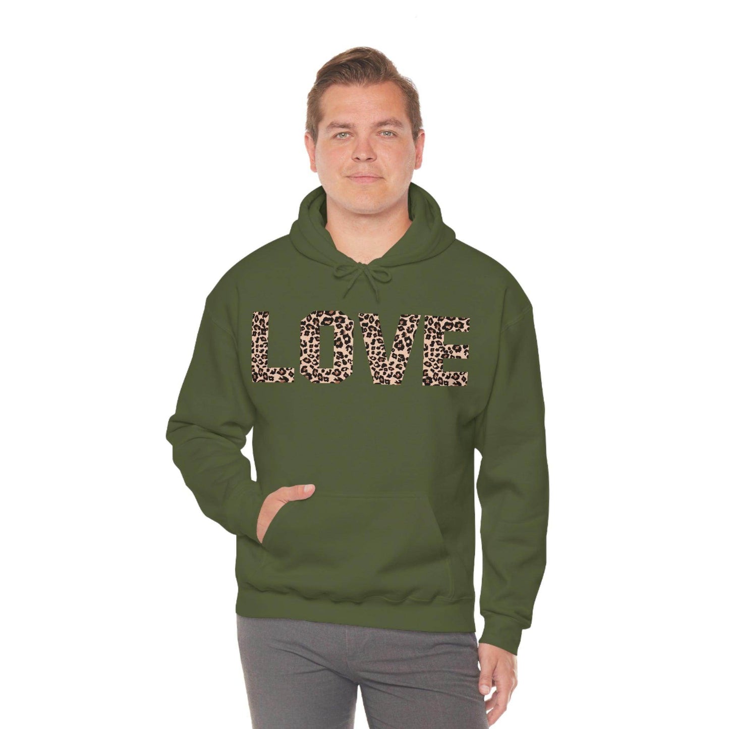 Leopard print Hooded Sweatshirt - Giftsmojo