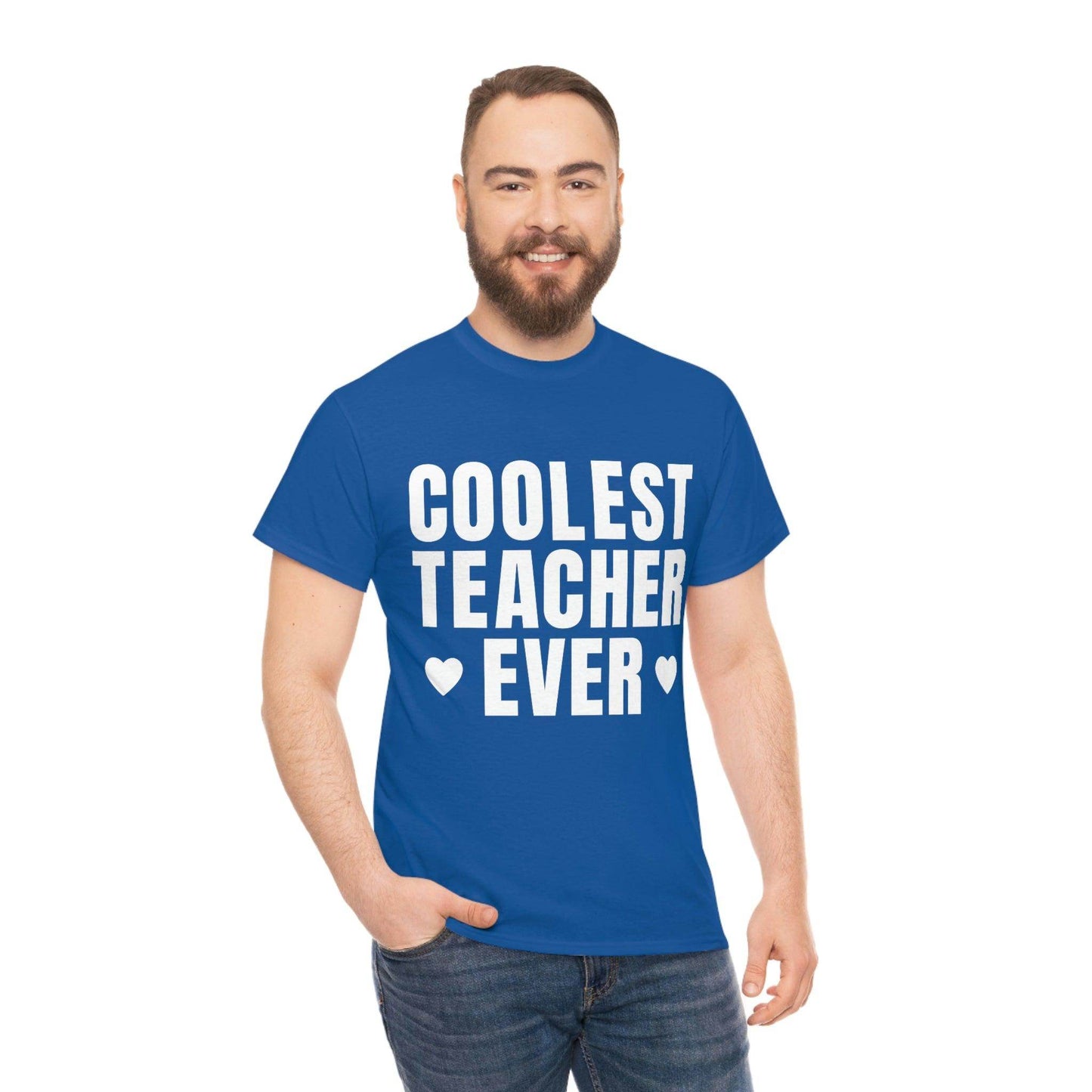 Coolest Teacher Ever Tee - Giftsmojo
