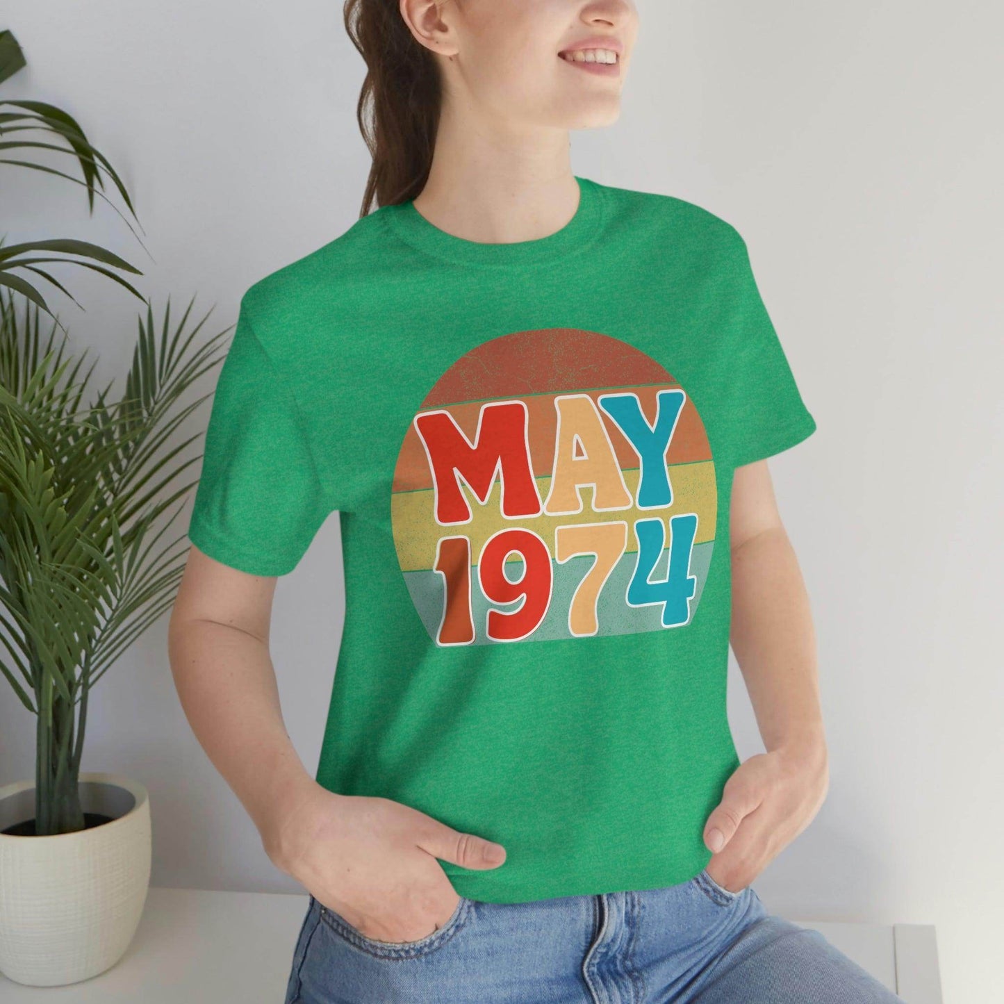 49th Birthday Shirt, 1974 Shirt, 49th Birthday Tee, Vintage 1974 Shirt, 49th Birthday Gifts, 1974 Birthday Shirt, 49th Birthday Gift - Giftsmojo