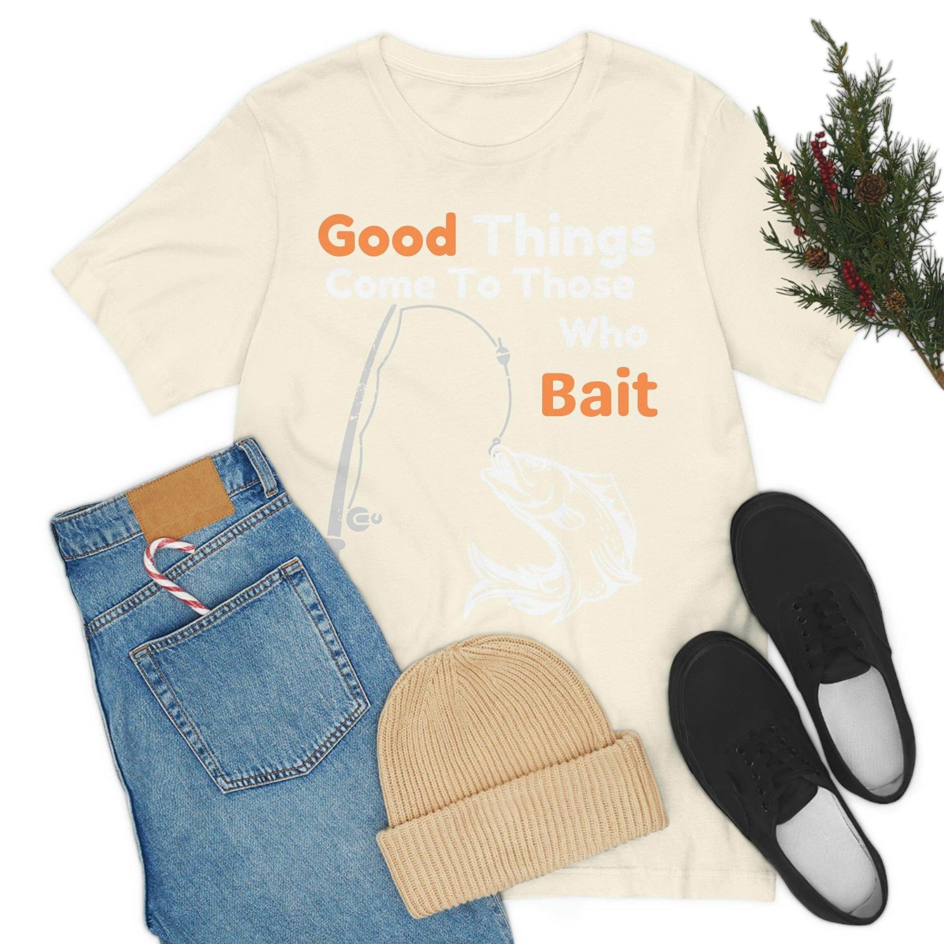 Good things come to those who bait - Cool mens fishing shirt - Giftsmojo