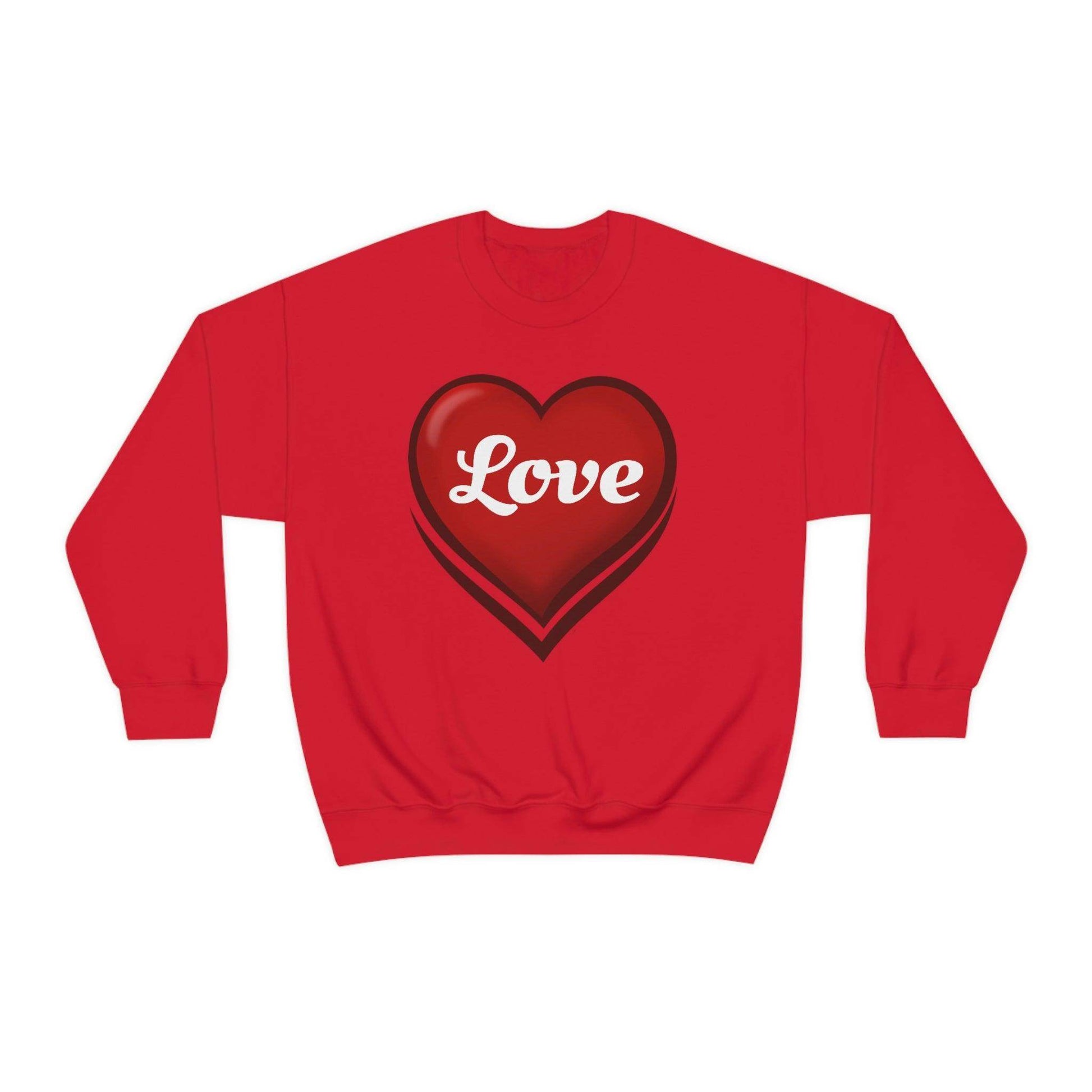 Love Sweatshirt, Valentine's Gift, - Giftsmojo