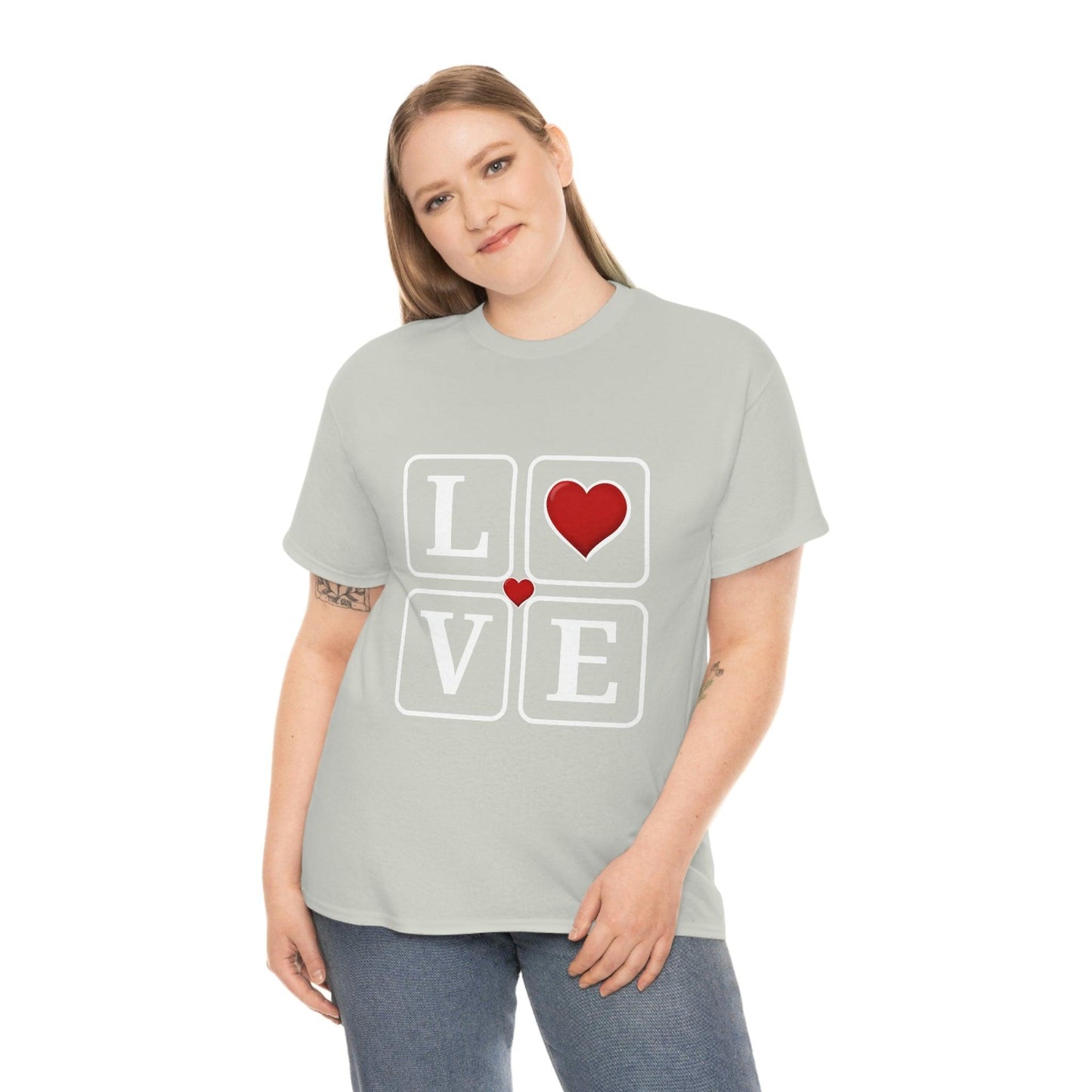 Love square Hearts Shirt, Great Gift for Valentine's day, birthday, engagement, anniversary and many more