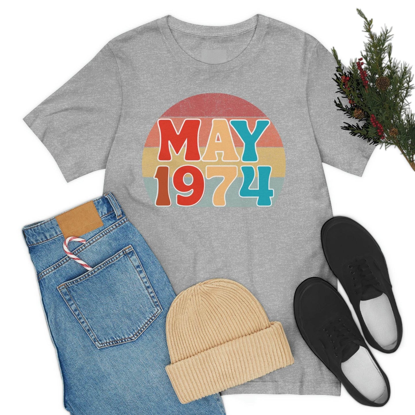 49th Birthday Shirt, 1974 Shirt, 49th Birthday Tee, Vintage 1974 Shirt, 49th Birthday Gifts, 1974 Birthday Shirt, 49th Birthday Gift - Giftsmojo