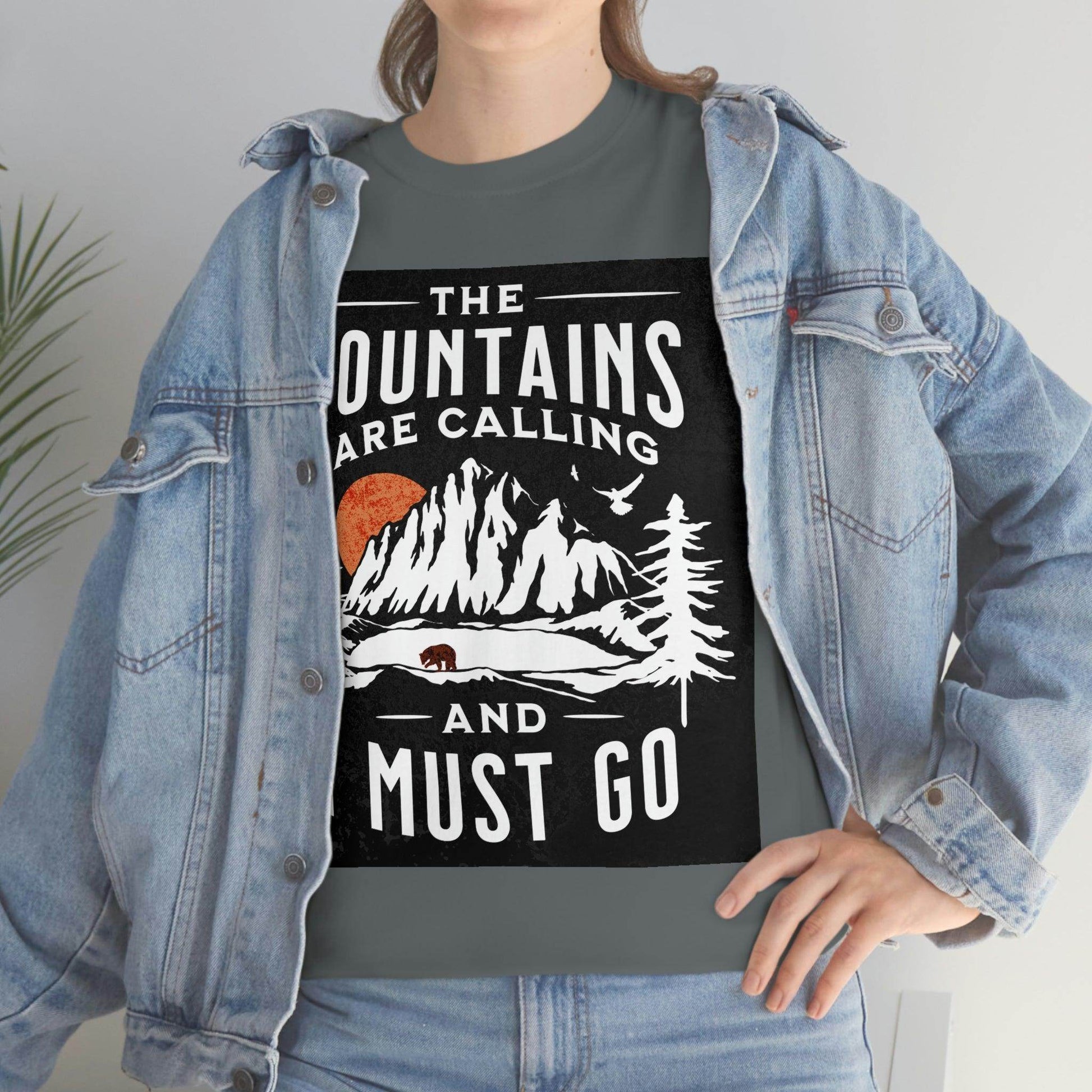 The Mountains are calling Tee - Giftsmojo
