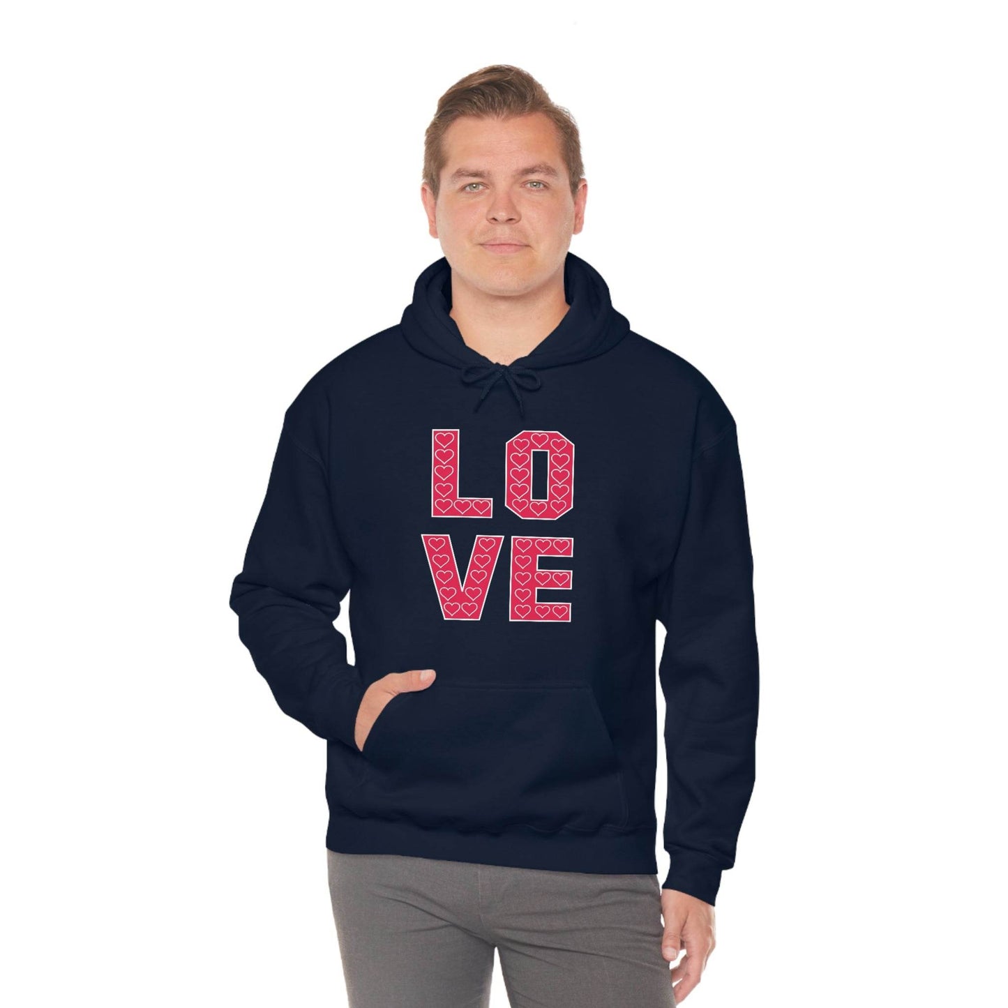 Love Hooded sweatshirt - Giftsmojo