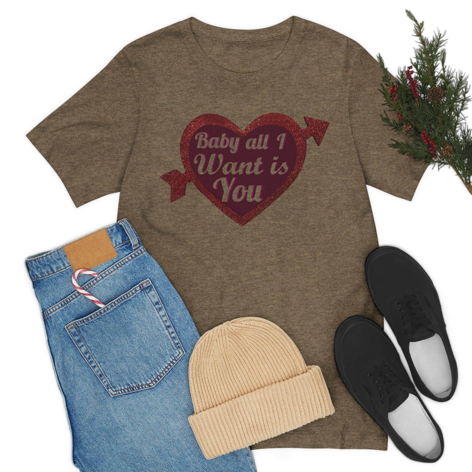 Baby all I want is You Tee - Giftsmojo
