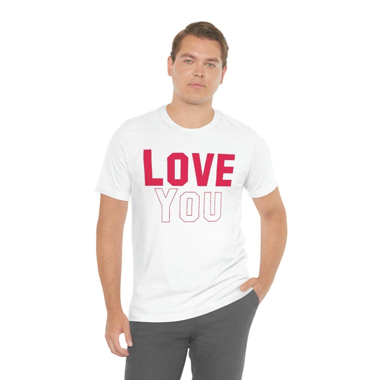 Love you T-shirt - Giftsmojo