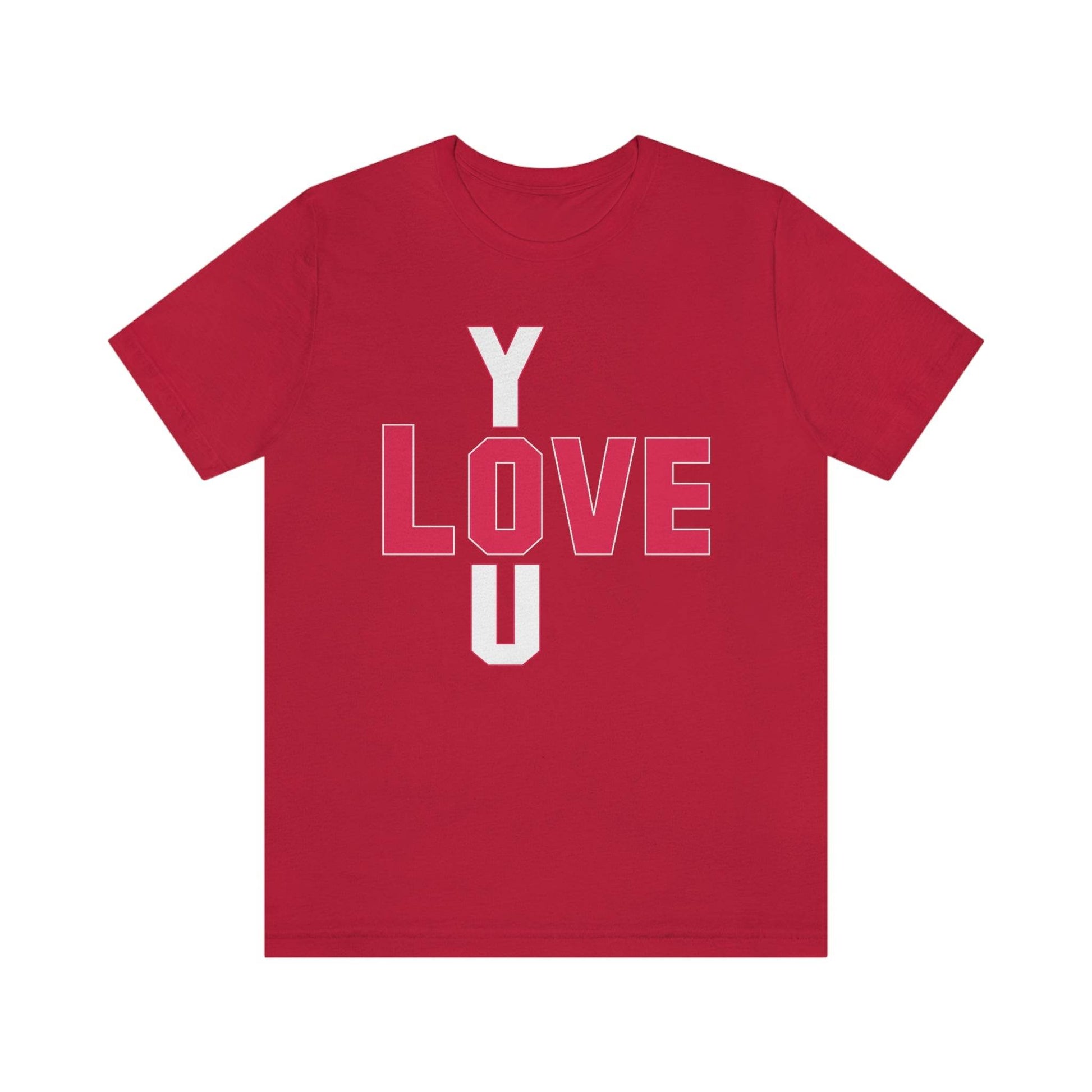 Love you Tshirt - Giftsmojo
