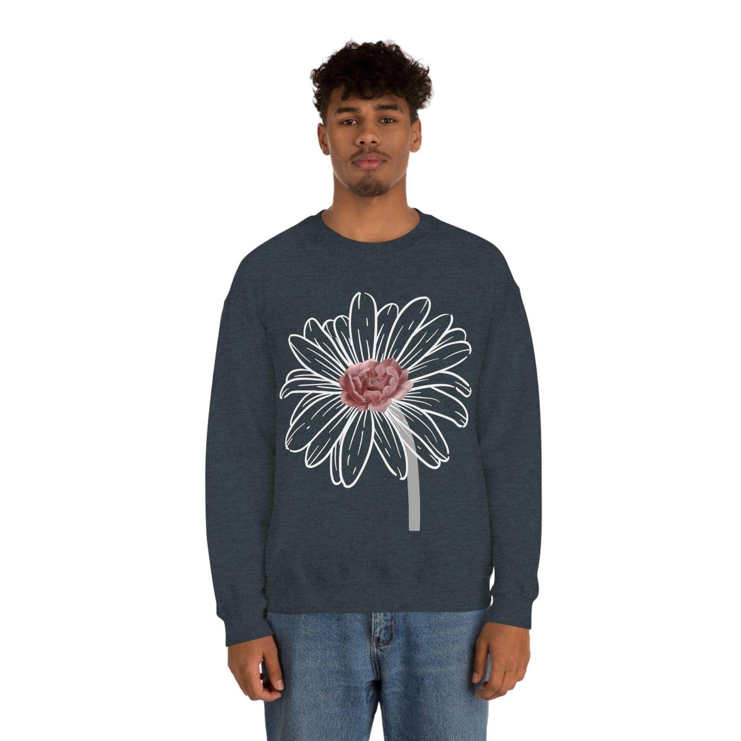 Floral Sweatshirt, Wildflower Sweatshirt, Flower sweatshirt, Wild Flowers - Giftsmojo
