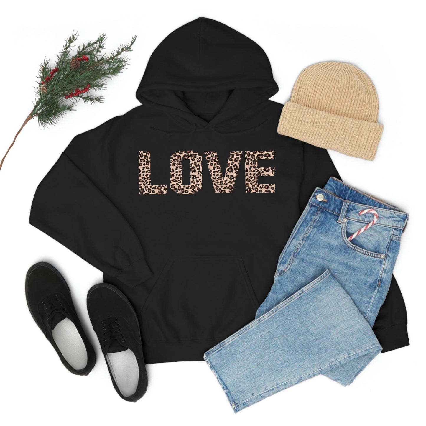 Leopard print Hooded Sweatshirt - Giftsmojo