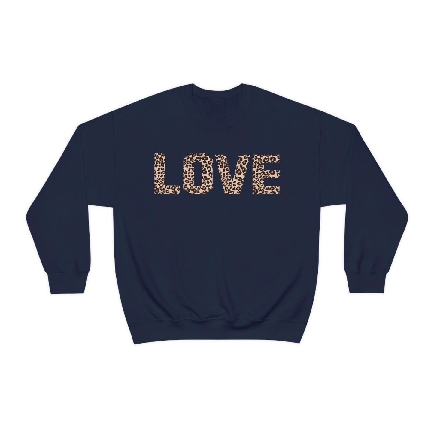 Leopard print love Sweatshirt