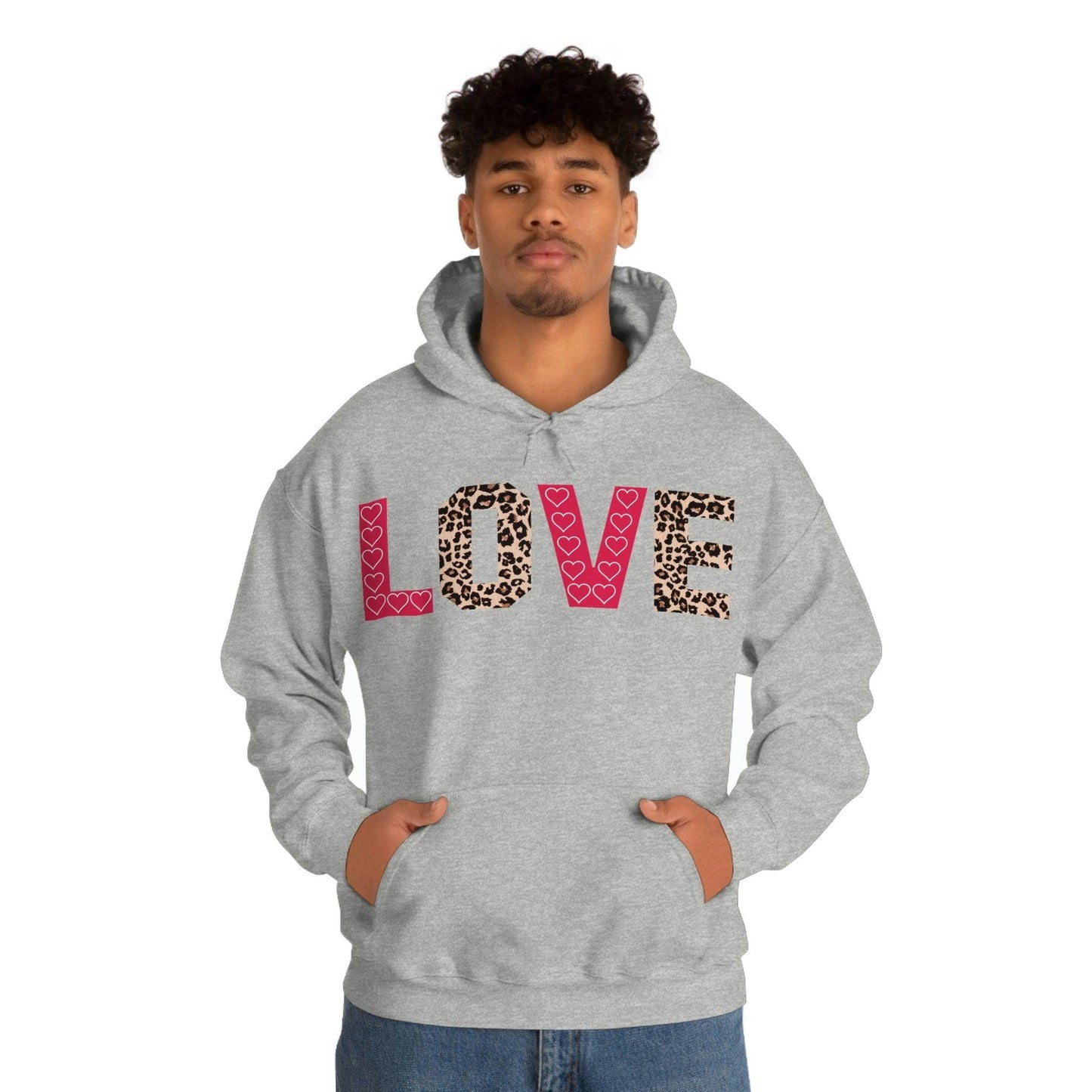 Love Hooded Sweatshirt - Giftsmojo