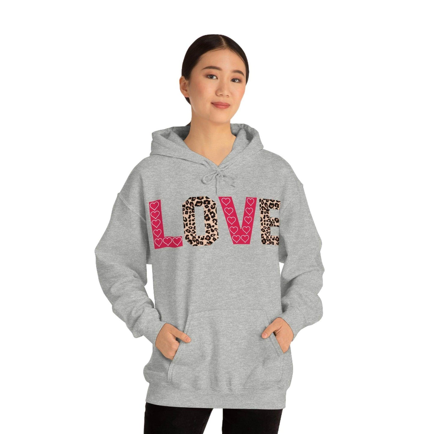 Love Hooded Sweatshirt - Giftsmojo