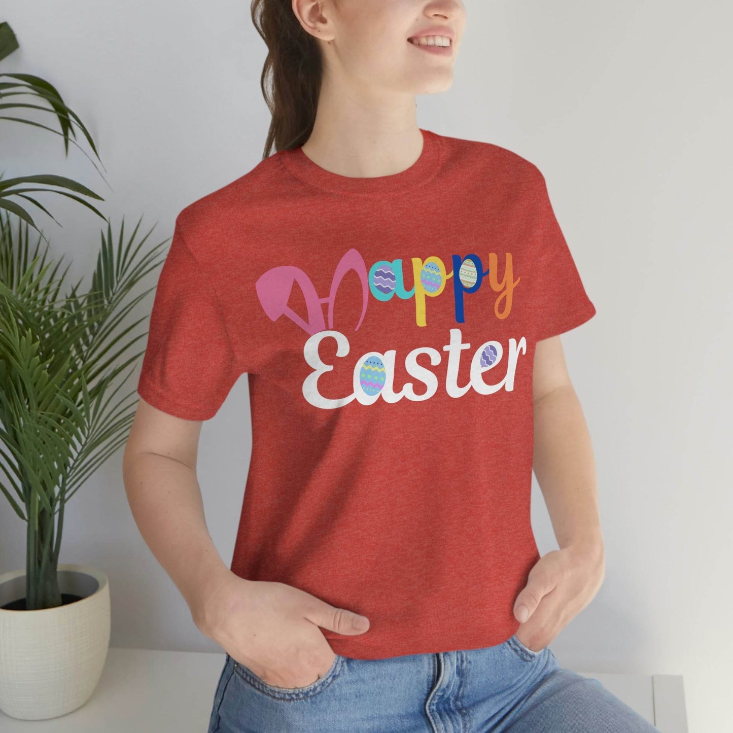 Happy Easter Tshirt, Easter gift for Adults - Giftsmojo