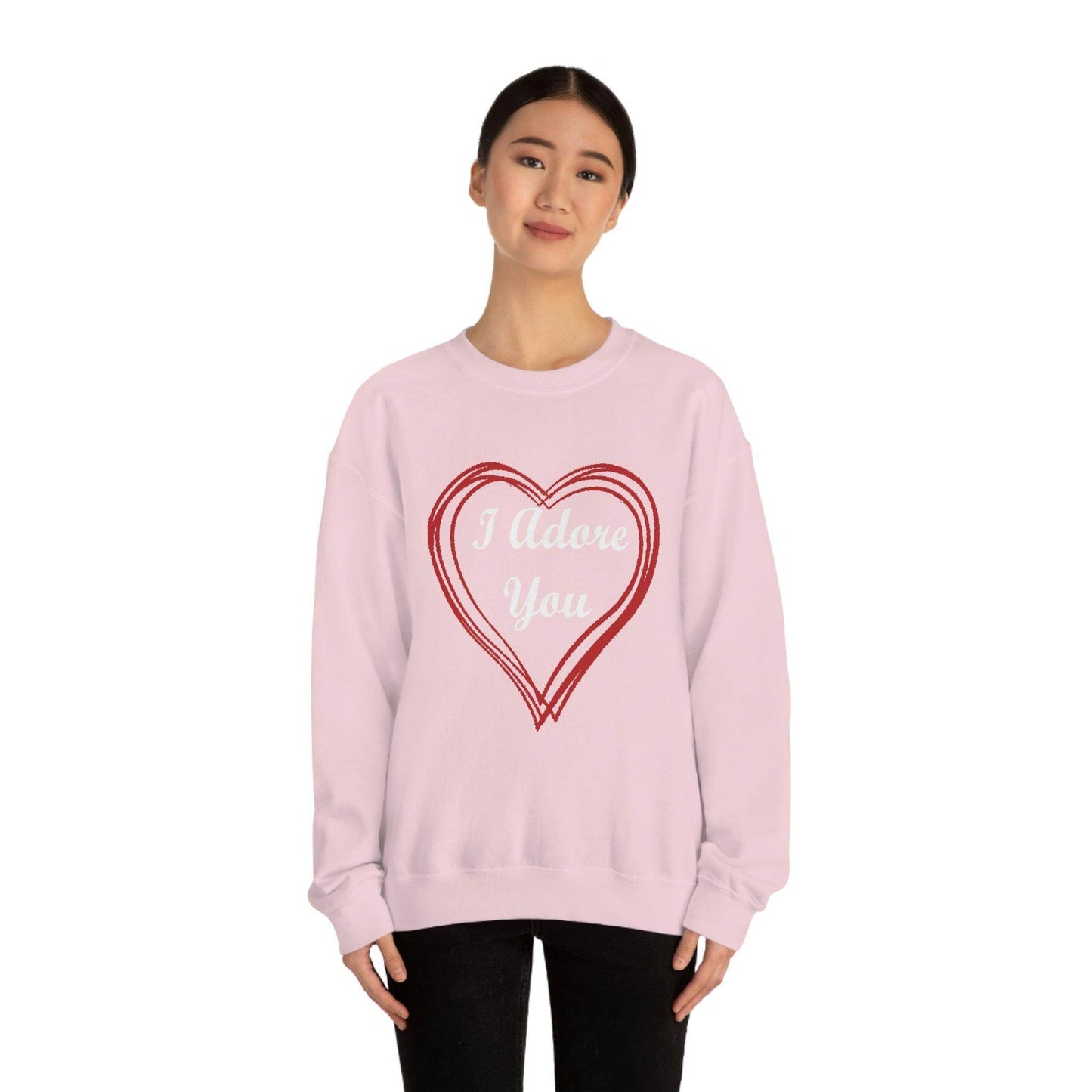 I Adore You Crewneck Sweatshirt - Giftsmojo