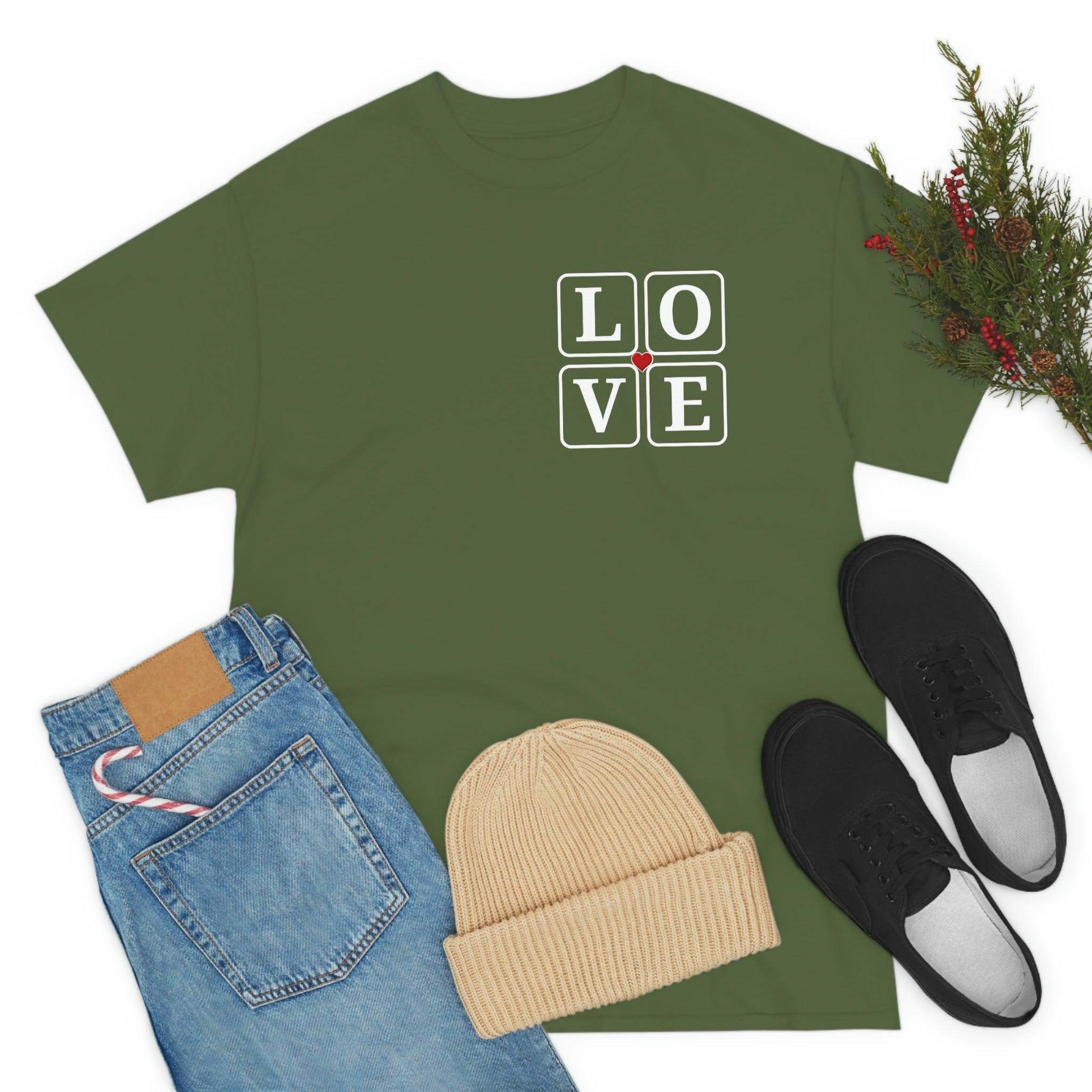 Love Squares Tshirt - Giftsmojo
