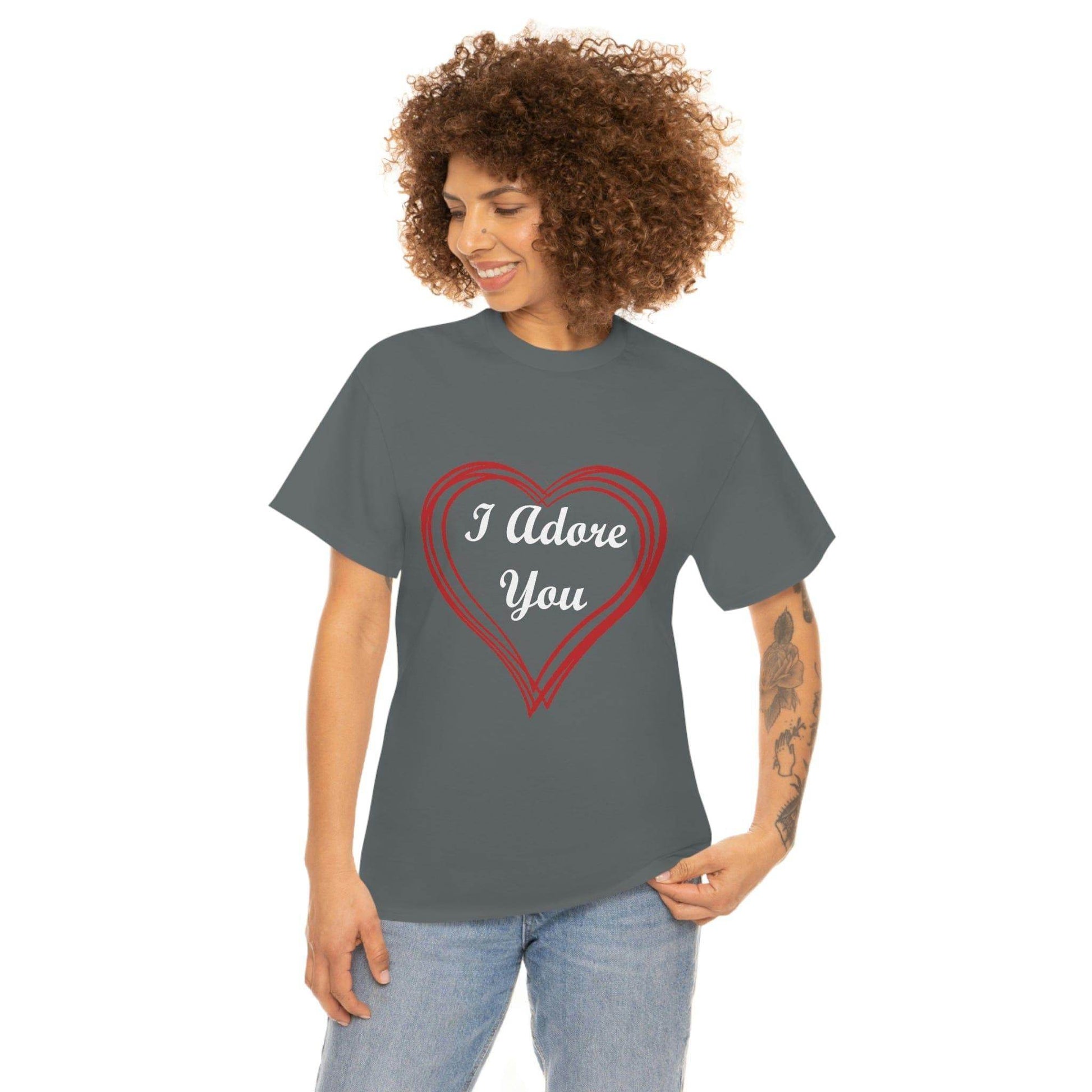 I Adore You Tee - Giftsmojo