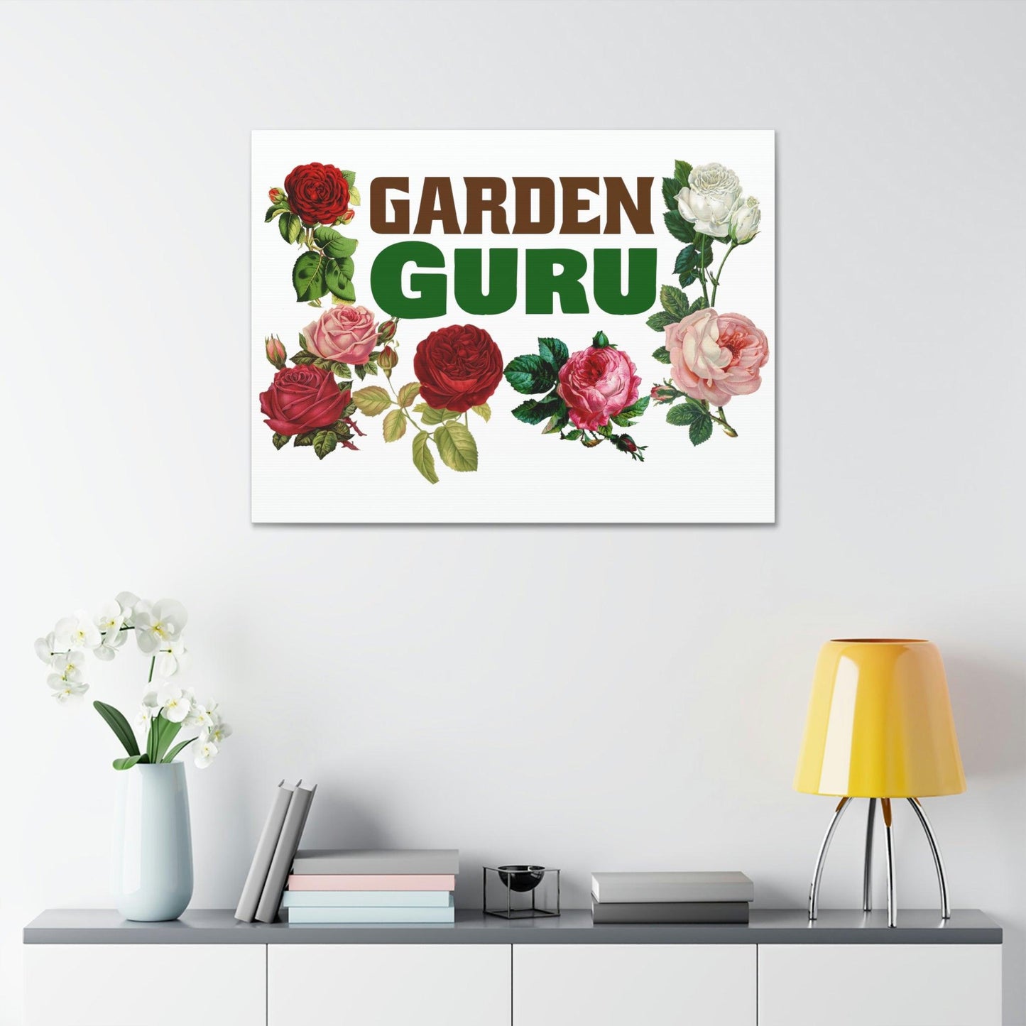 Garden Guru Canvas - Garden wall arts, gift for garden lovers - Giftsmojo