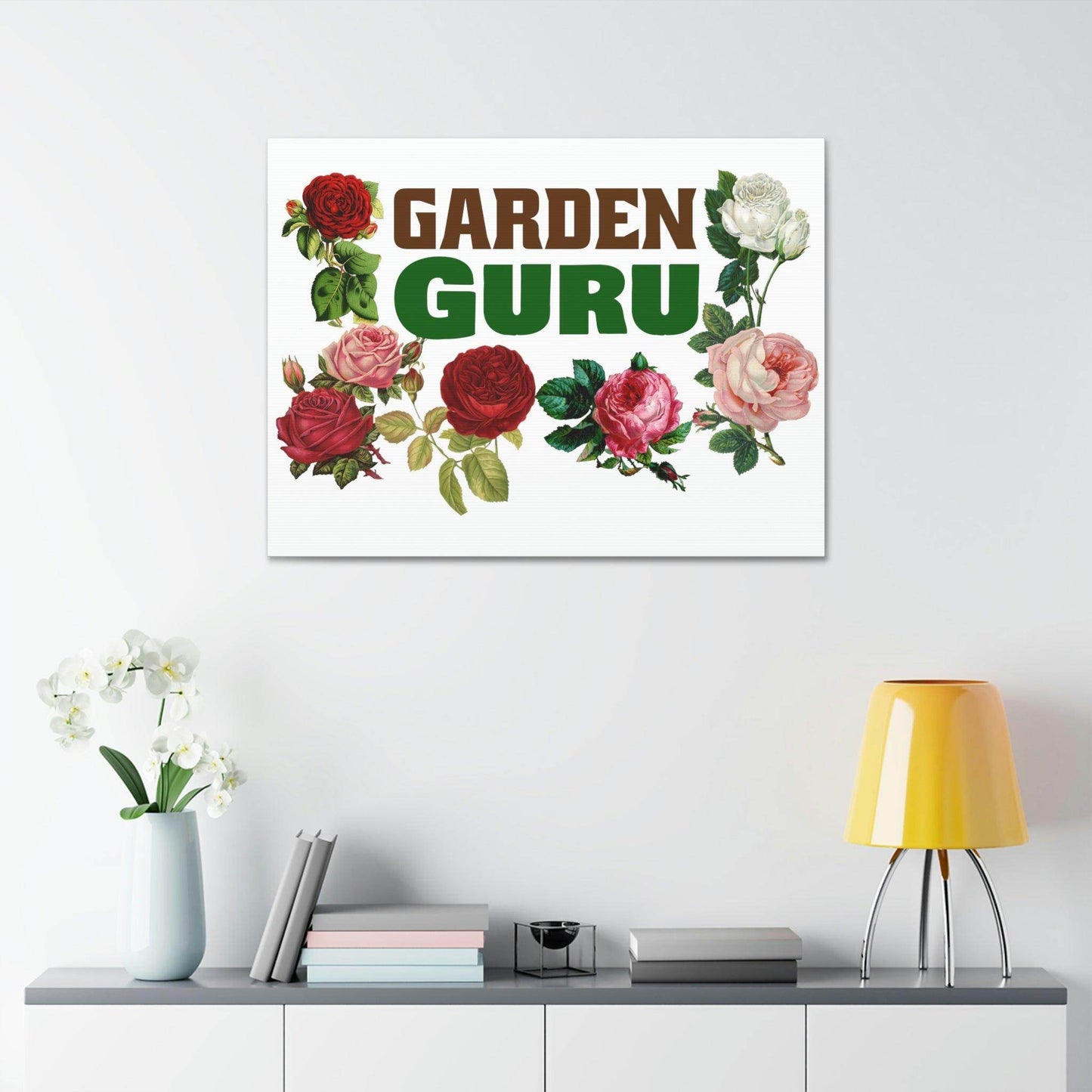 Garden Guru Canvas - Garden wall arts, gift for garden lovers - Giftsmojo