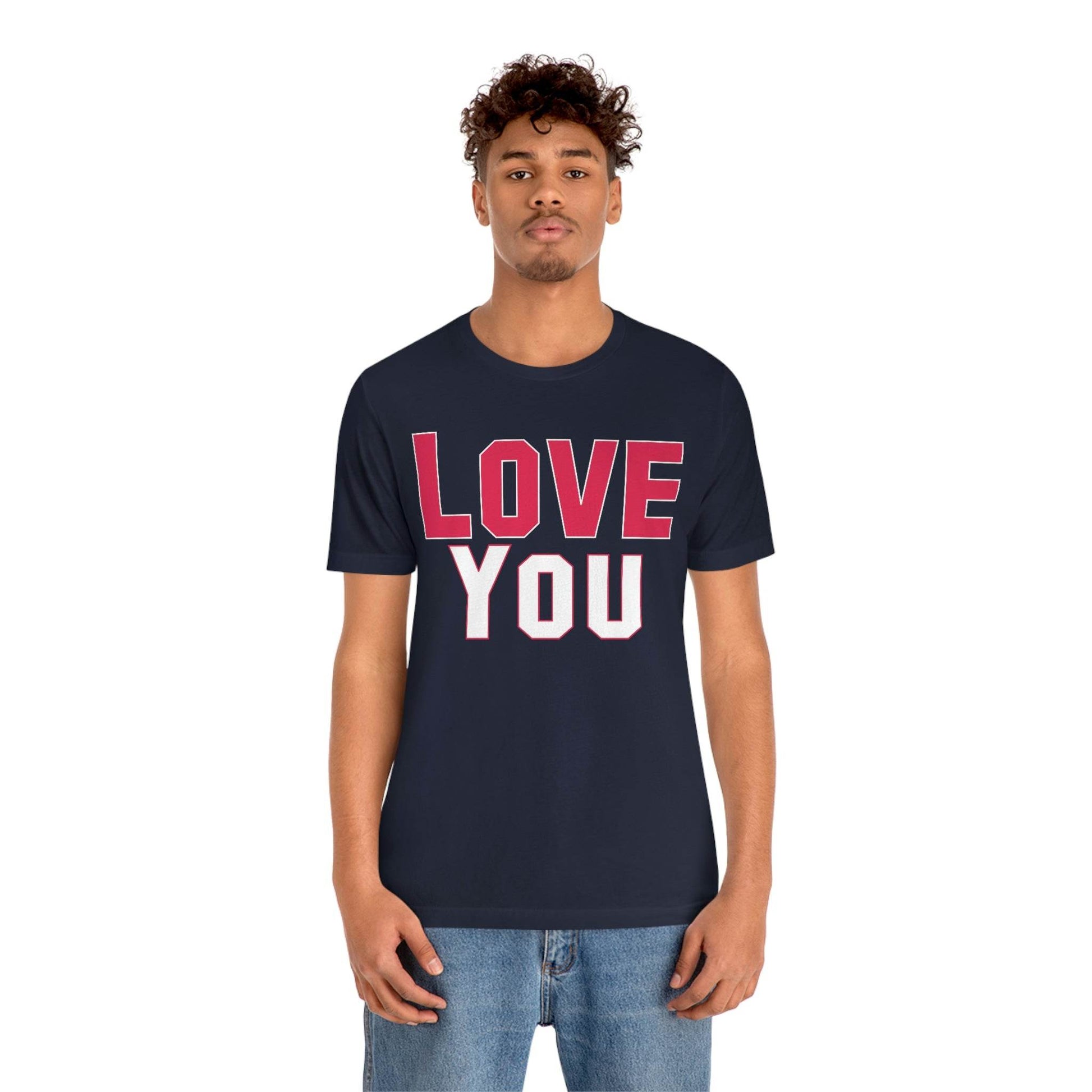 Love you T-shirt - Giftsmojo