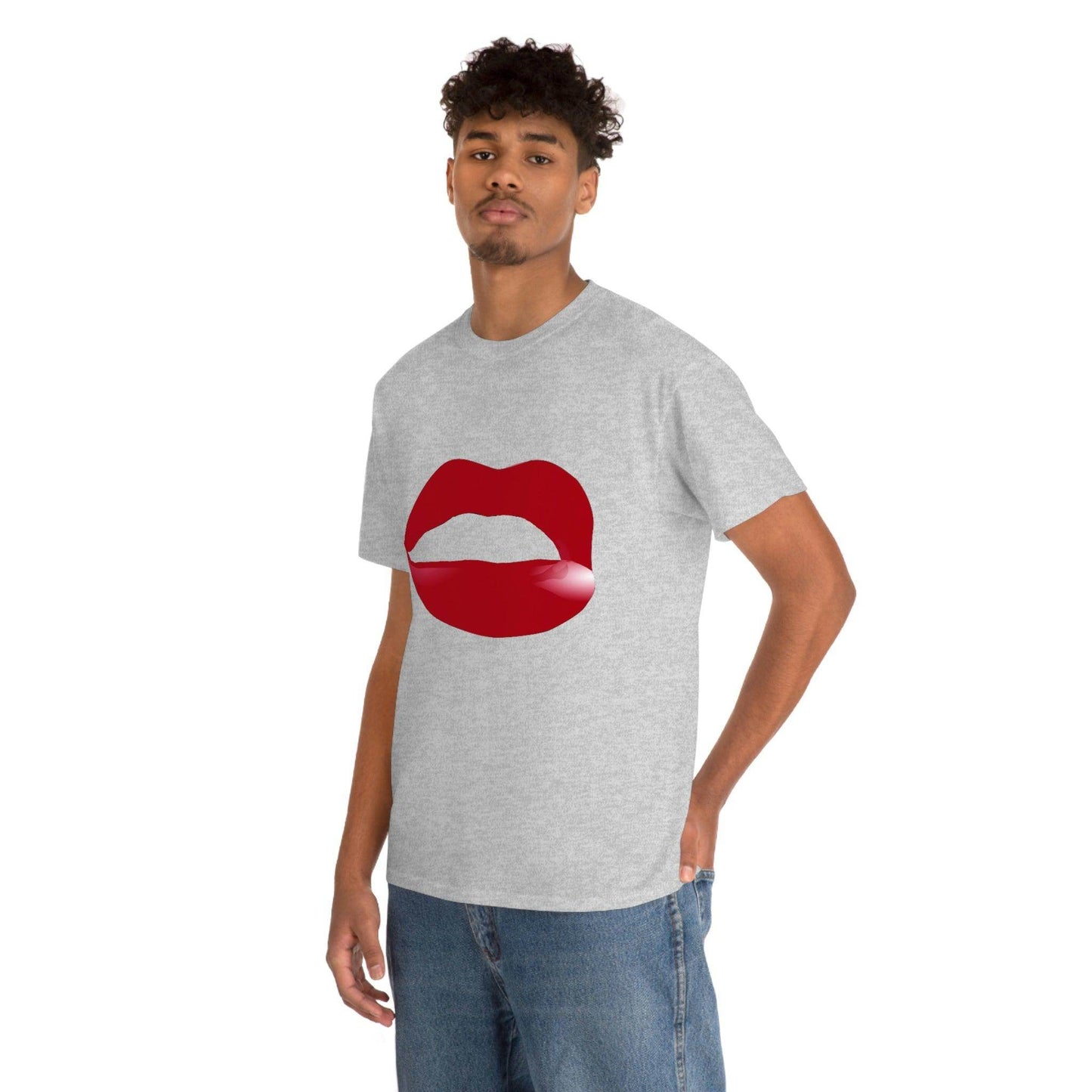 Kiss Lips Tee - Giftsmojo